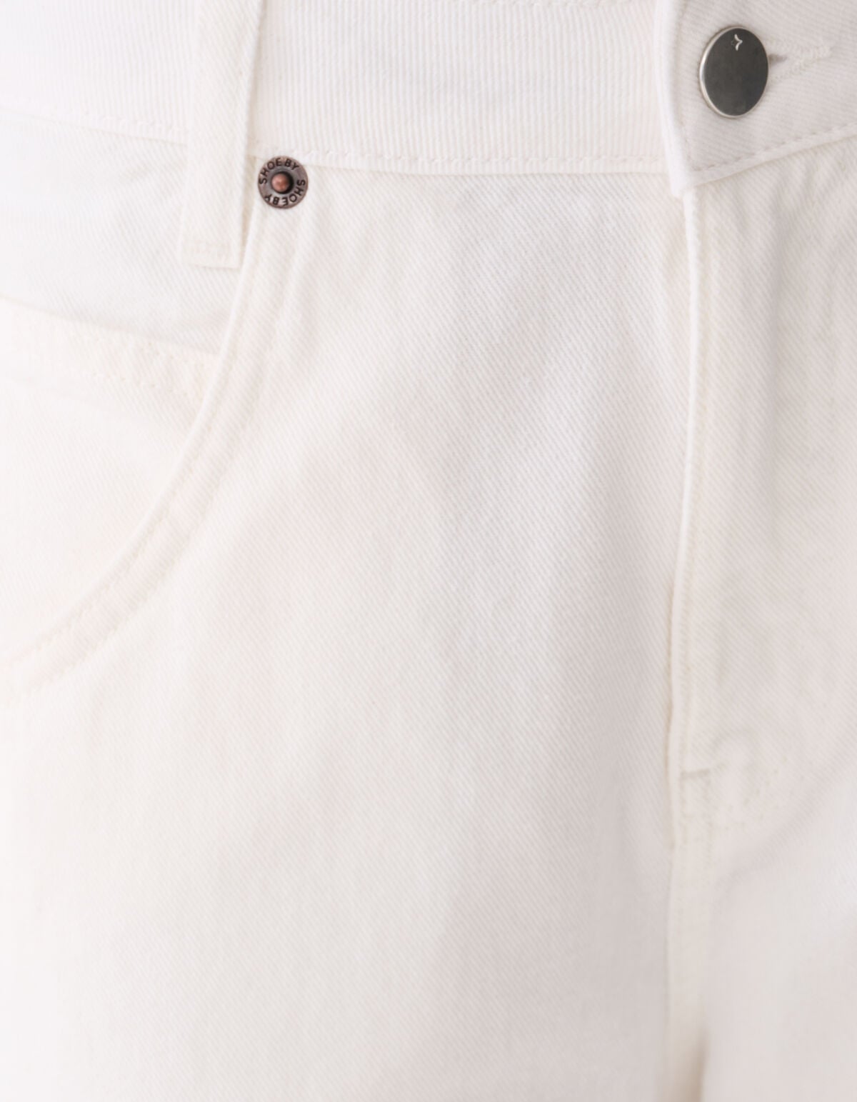 Straight Fit Jeans Wei&szlig; von Monica SHOEBY WOMEN