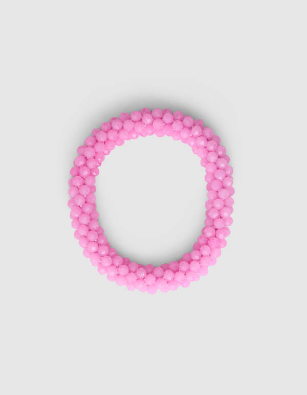 Perlen-Haargummi Rosa SHOEBY ACCESSOIRES