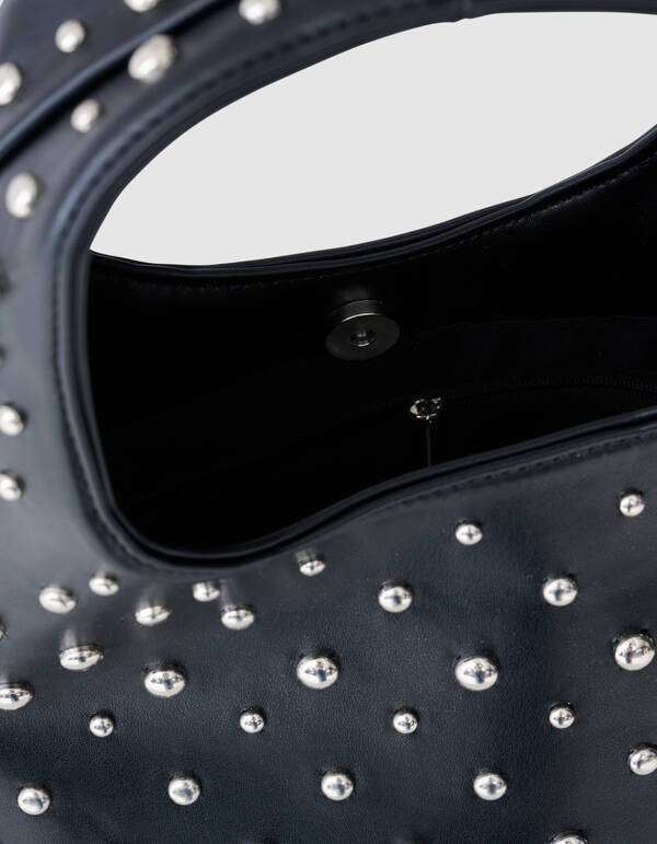 Shopper mit Nieten Schwarz SHOEBY ACCESSOIRES