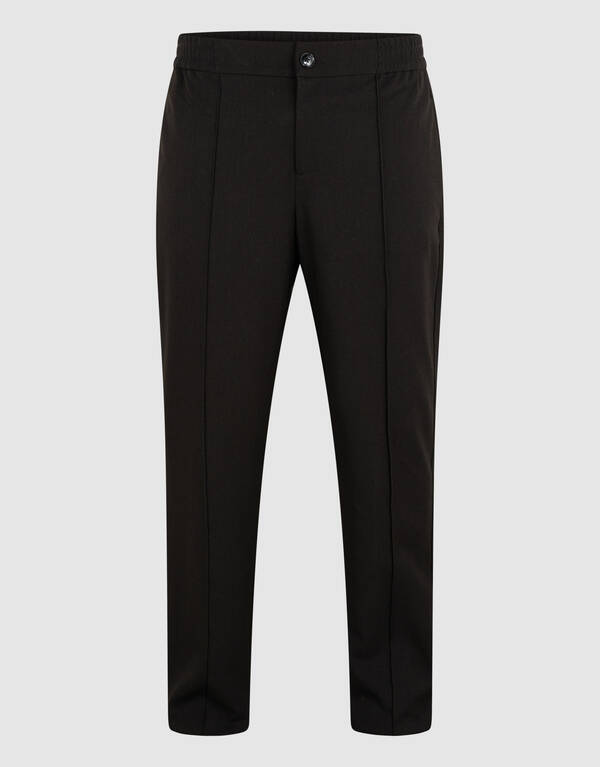 Twill Pintuck Hose Schwarz SHOEBY MEN