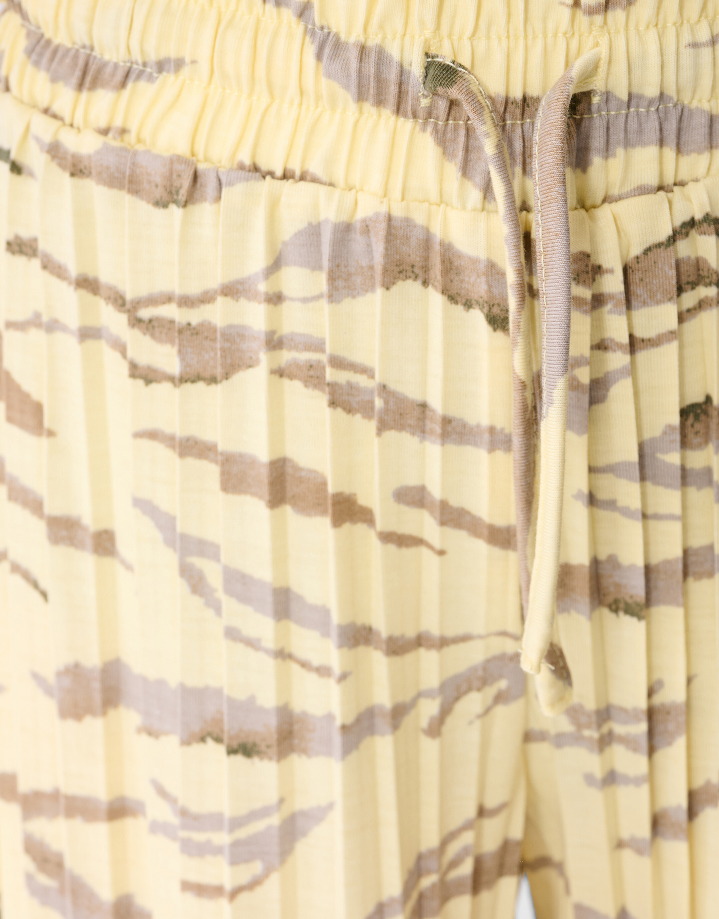 Tiger Plissee Hose Hellgelb SHOEBY GIRLS