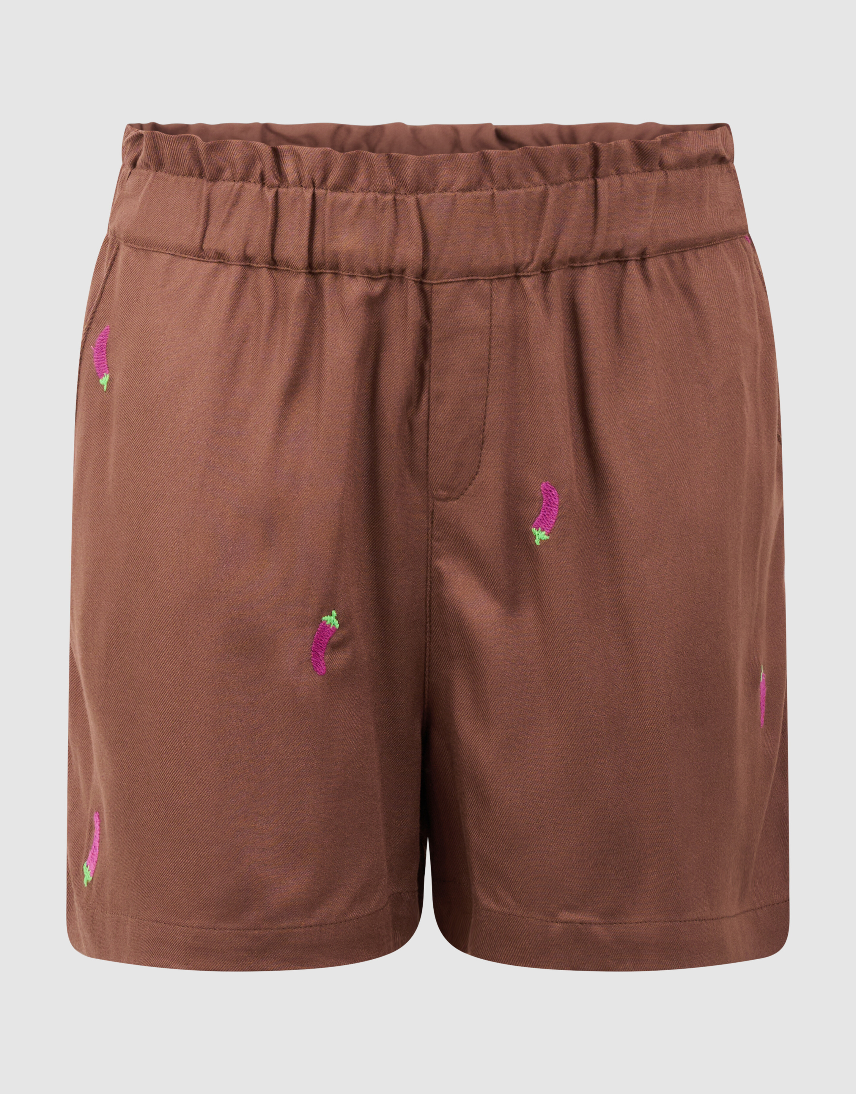 Chili Stickerei Shorts Braun SHOEBY GIRLS