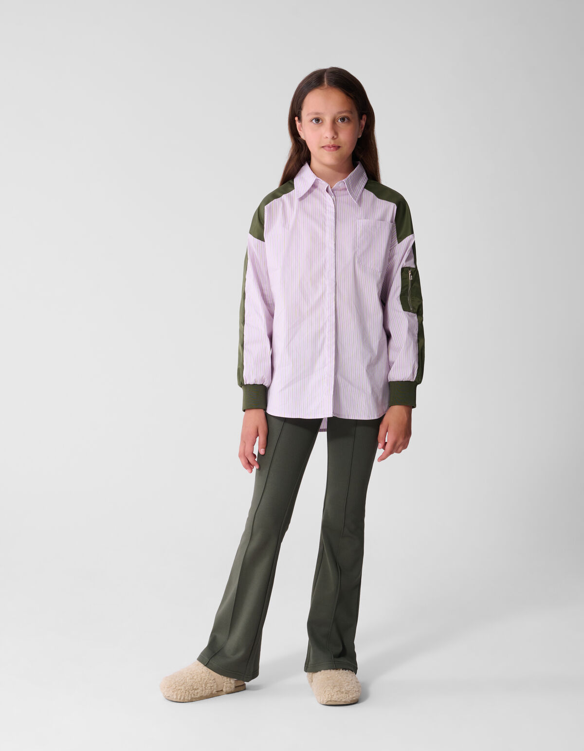 Oversized Bomber Bluse Helllila SHOEBY GIRLS