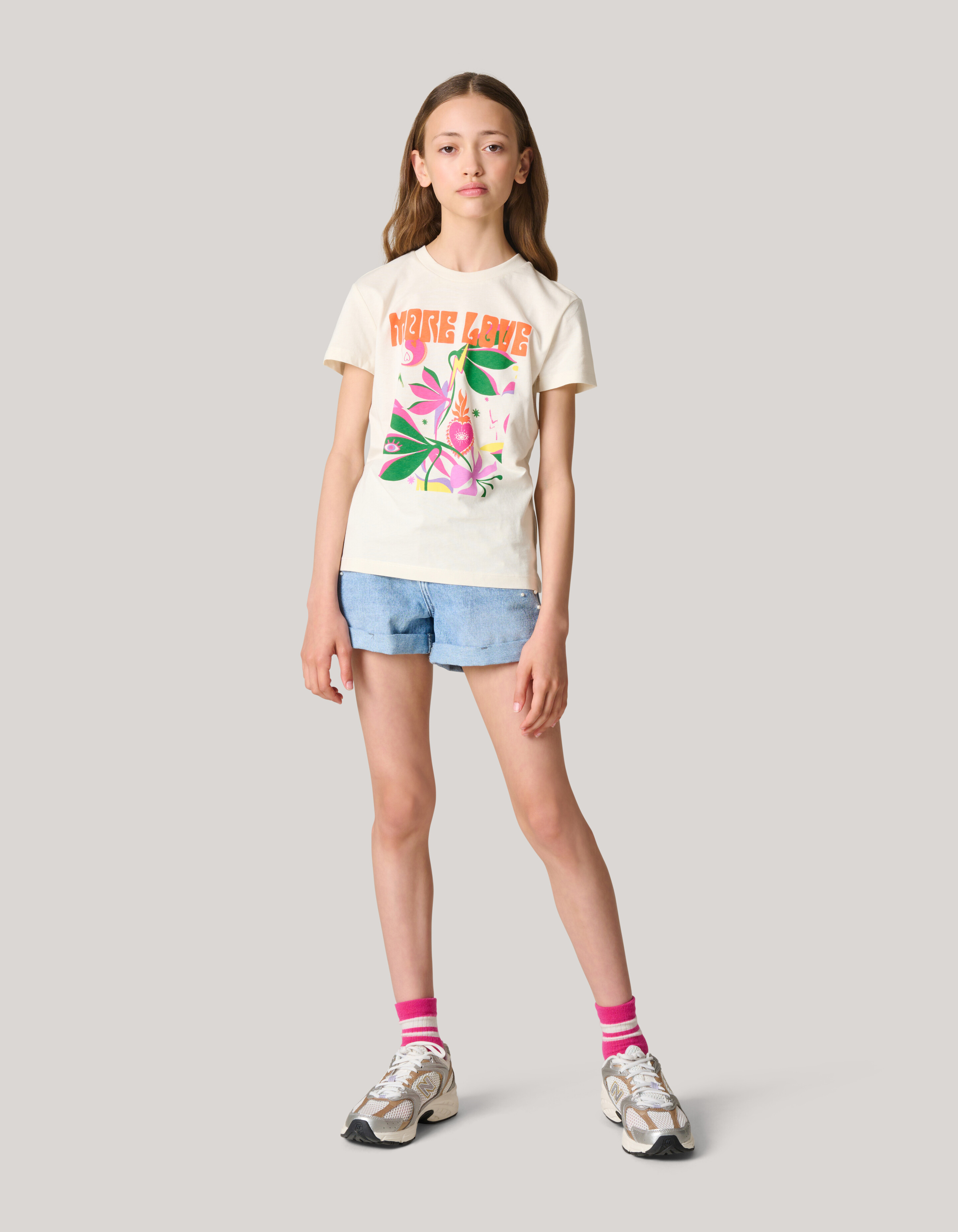 Artwork T-shirt Off White SHOEBY GIRLS