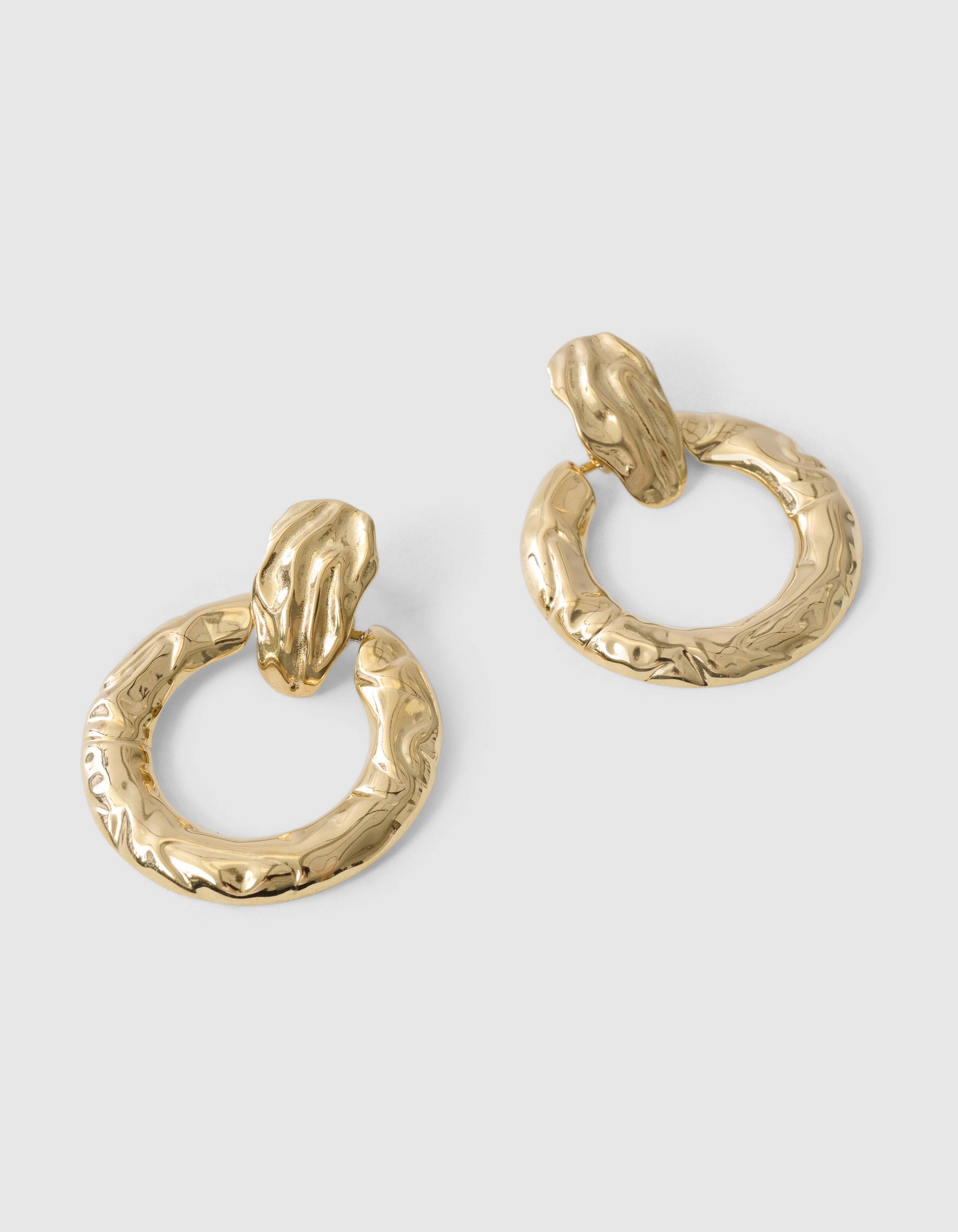 Statement-Ohrringe Gold SHOEBY ACCESSOIRES