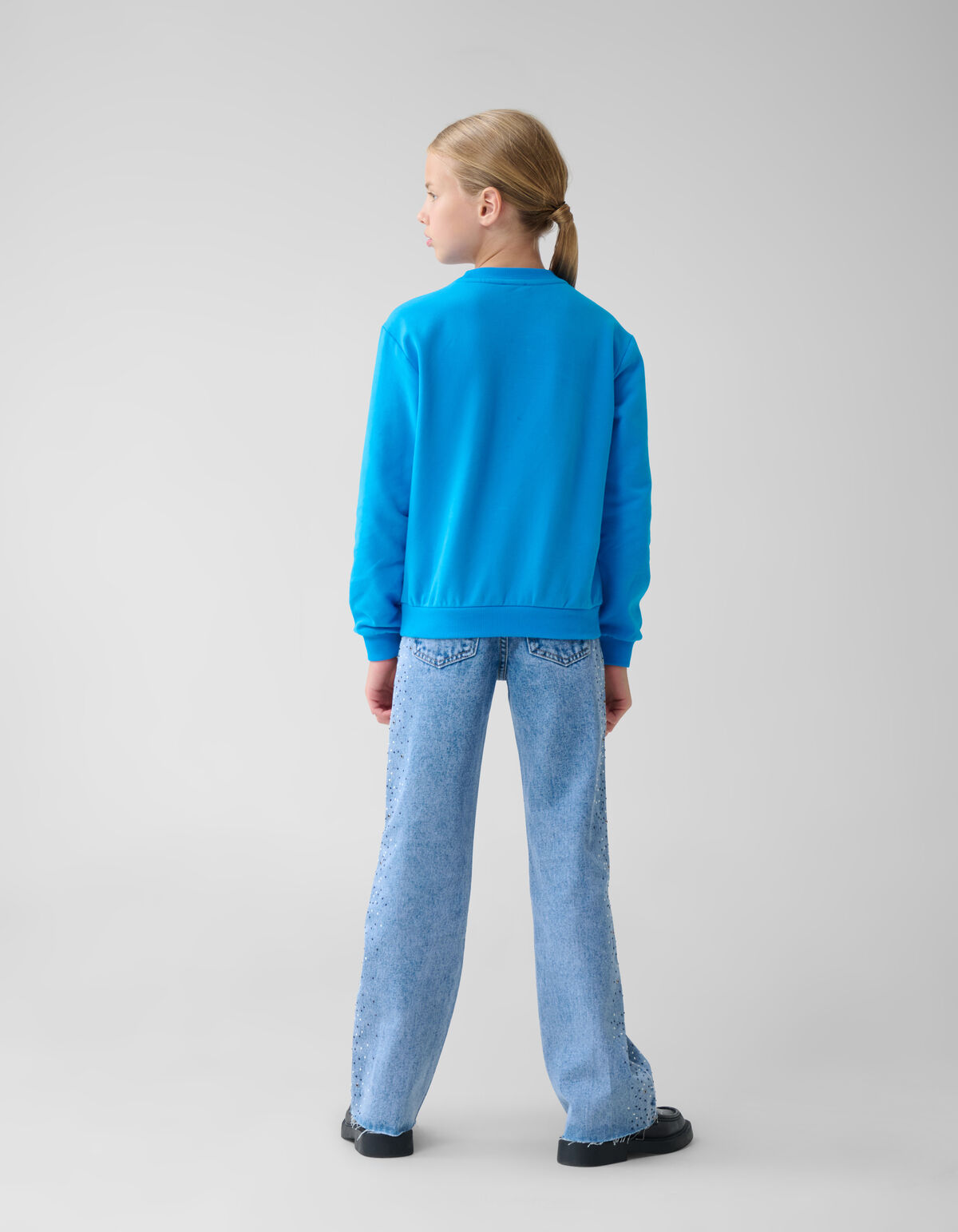 Rebel Pullover Blau SHOEBY GIRLS