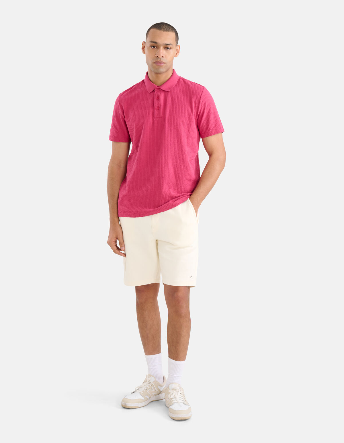 Struktur Polo Rot SHOEBY MEN