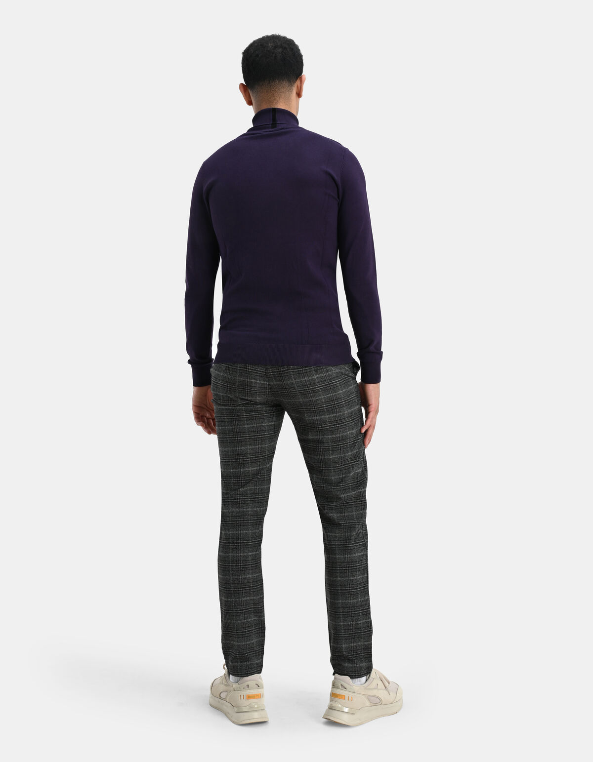 Karierte Hose Grau SHOEBY MEN