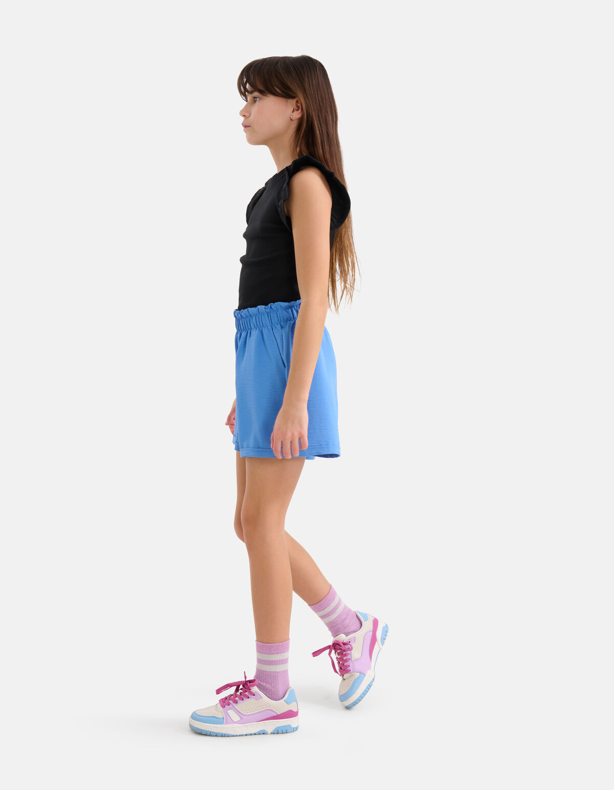 Twist Short Blauw SHOEBY GIRLS