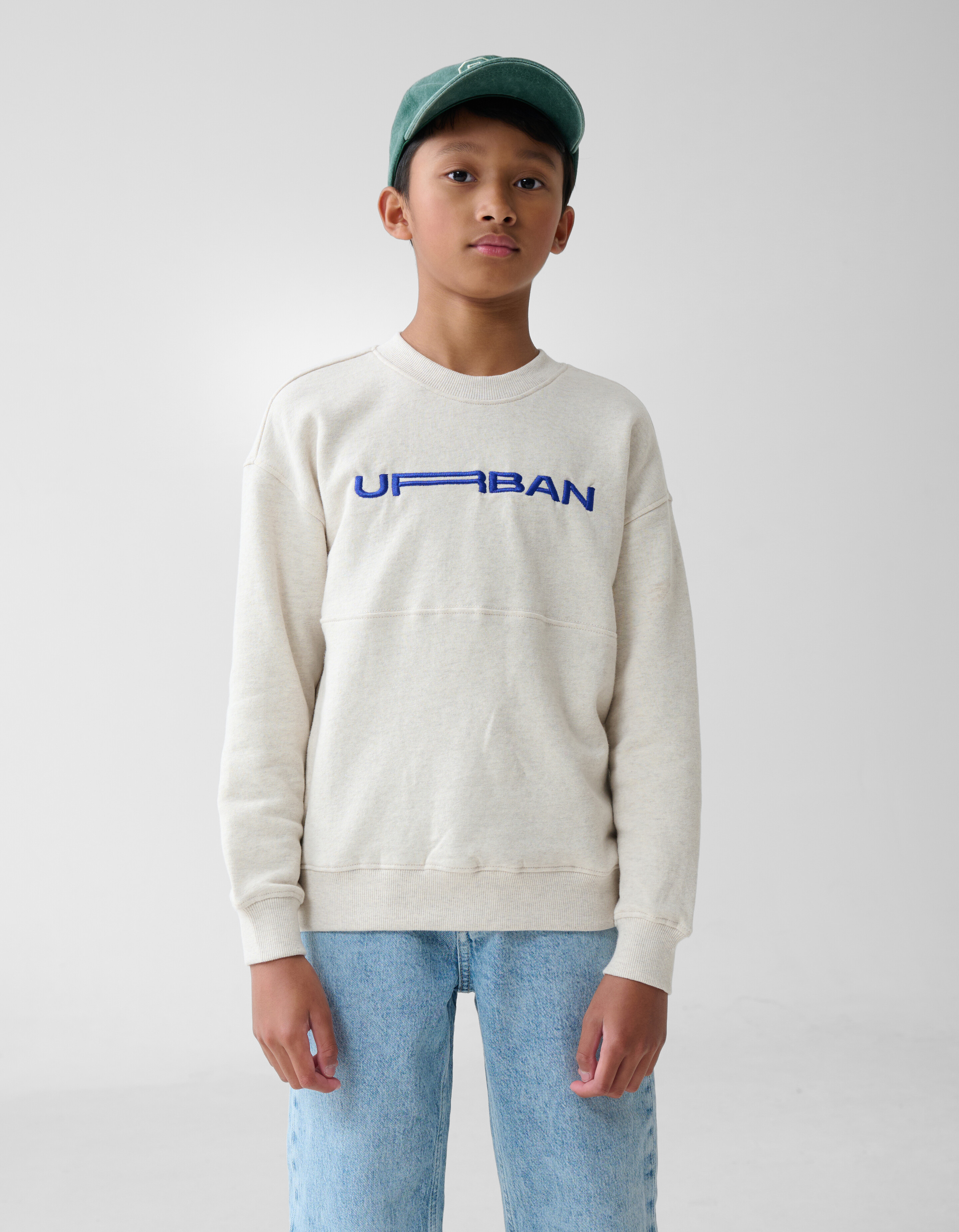 Artwork Pullover Hellgrau SHOEBY BOYS
