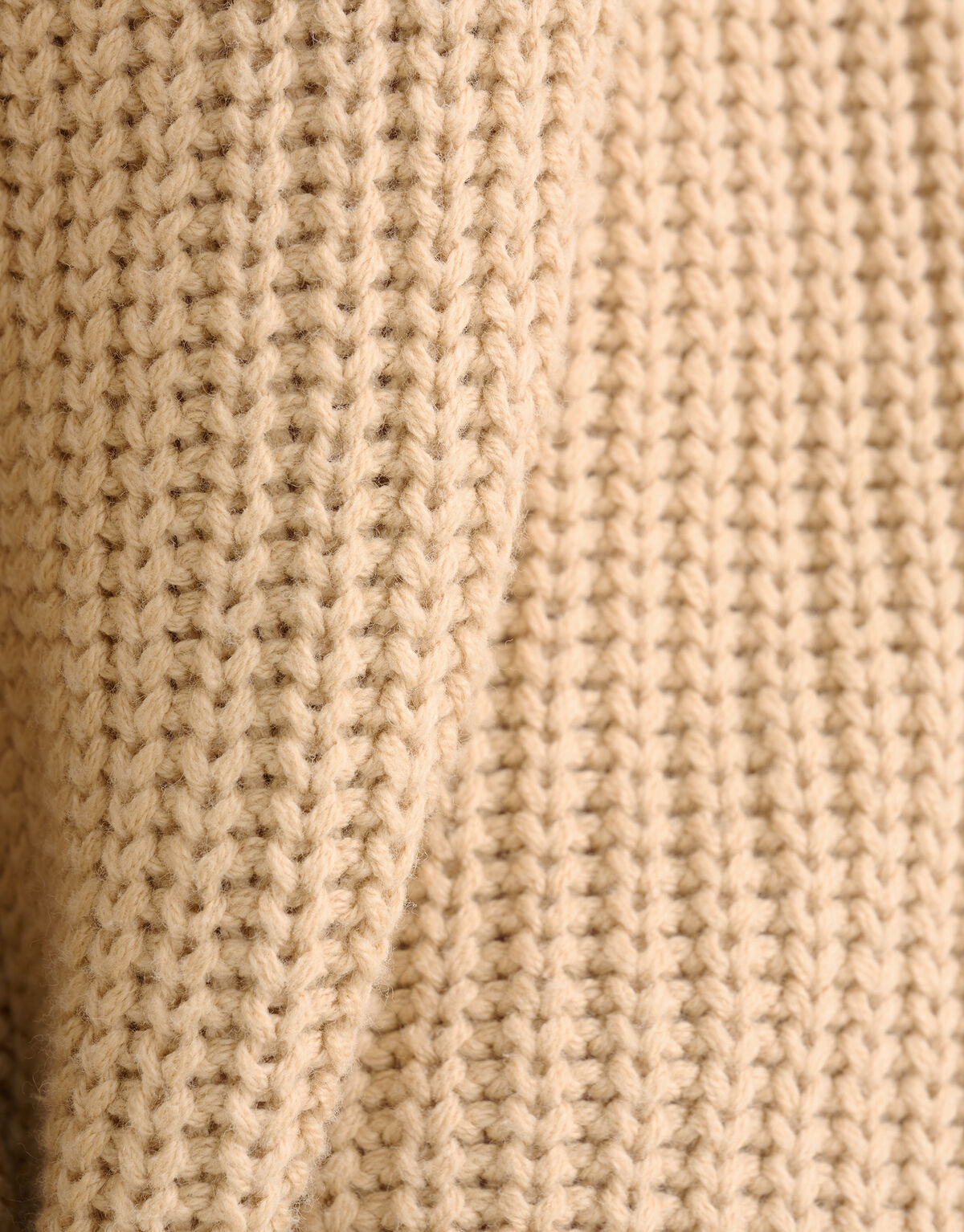 Pullover mit V-Ausschnitt Beige SHOEBY WOMEN