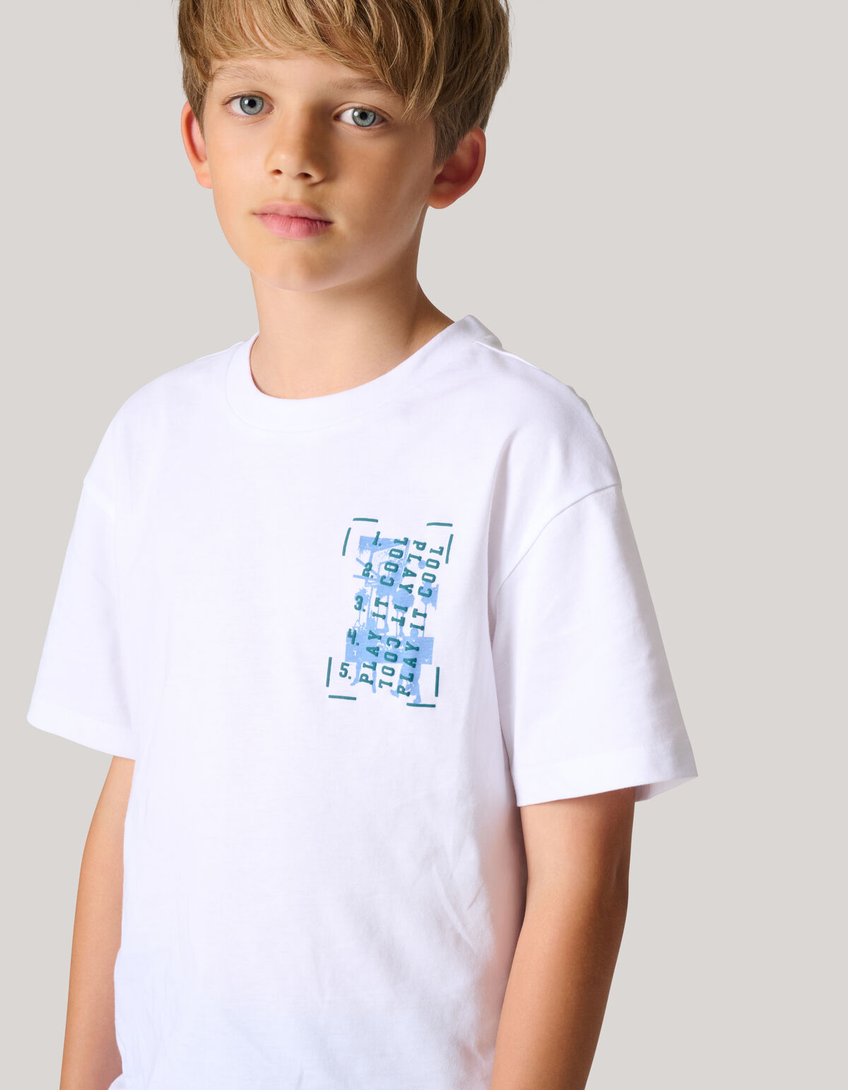 Artwork T-shirt Wei&szlig; SHOEBY BOYS