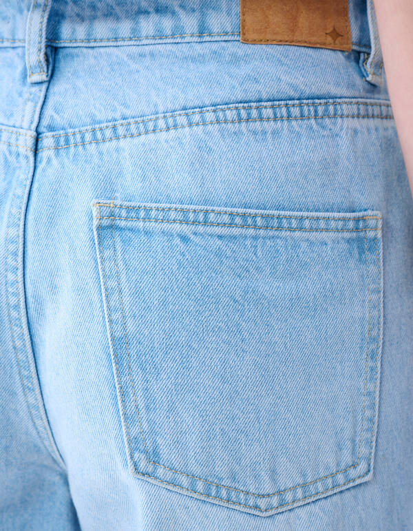 Jeans mit weitem Bein gebleicht SHOEBY WOMEN