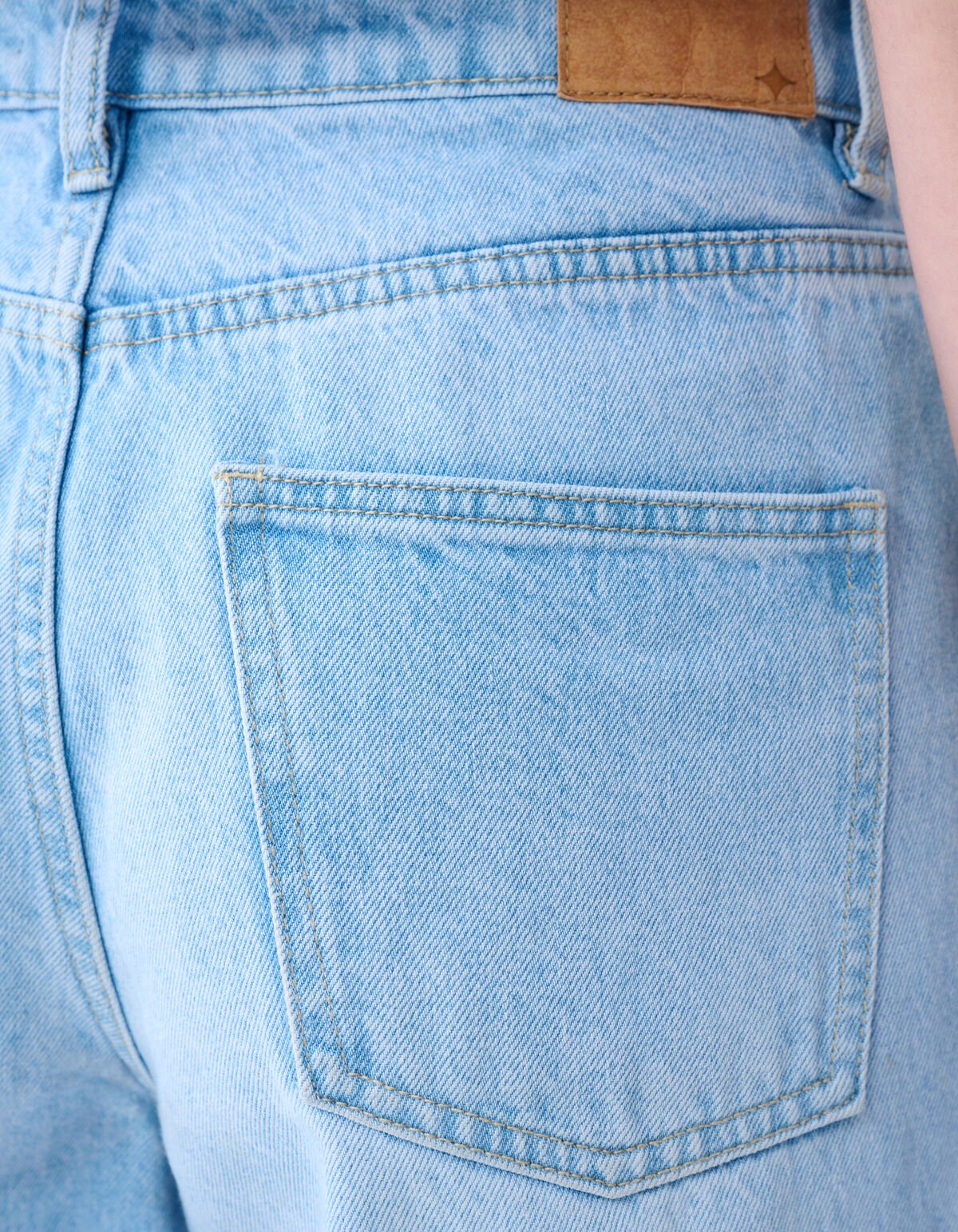 Jeans mit weitem Bein gebleicht SHOEBY WOMEN