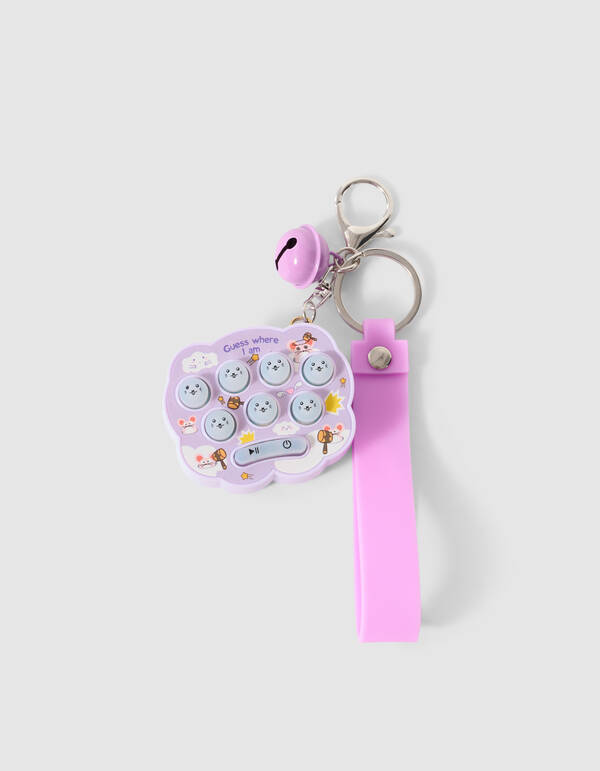 Happy Pop-it Schl&uuml;sselanh&auml;nger Lila SHOEBY ACCESSOIRES