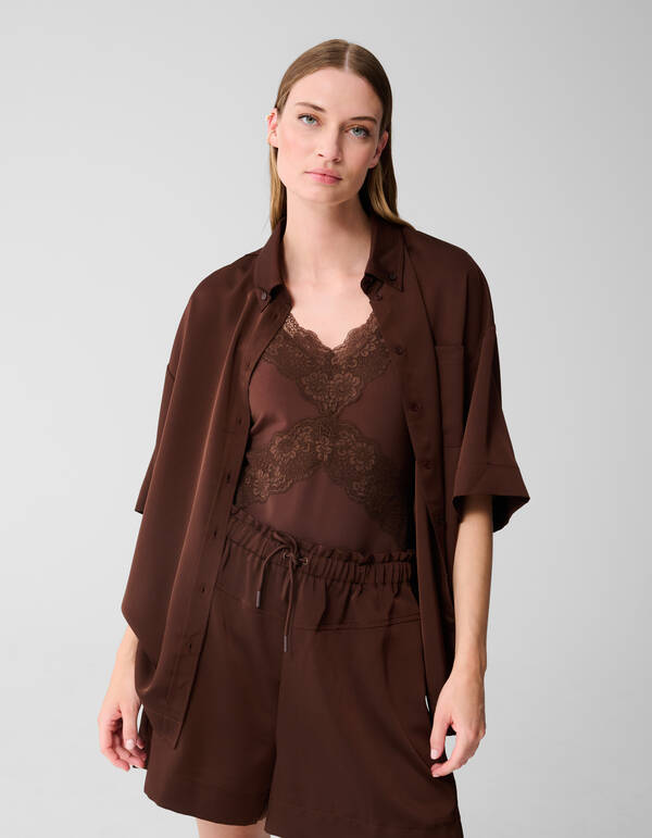 Spitzenbody Braun SHOEBY WOMEN