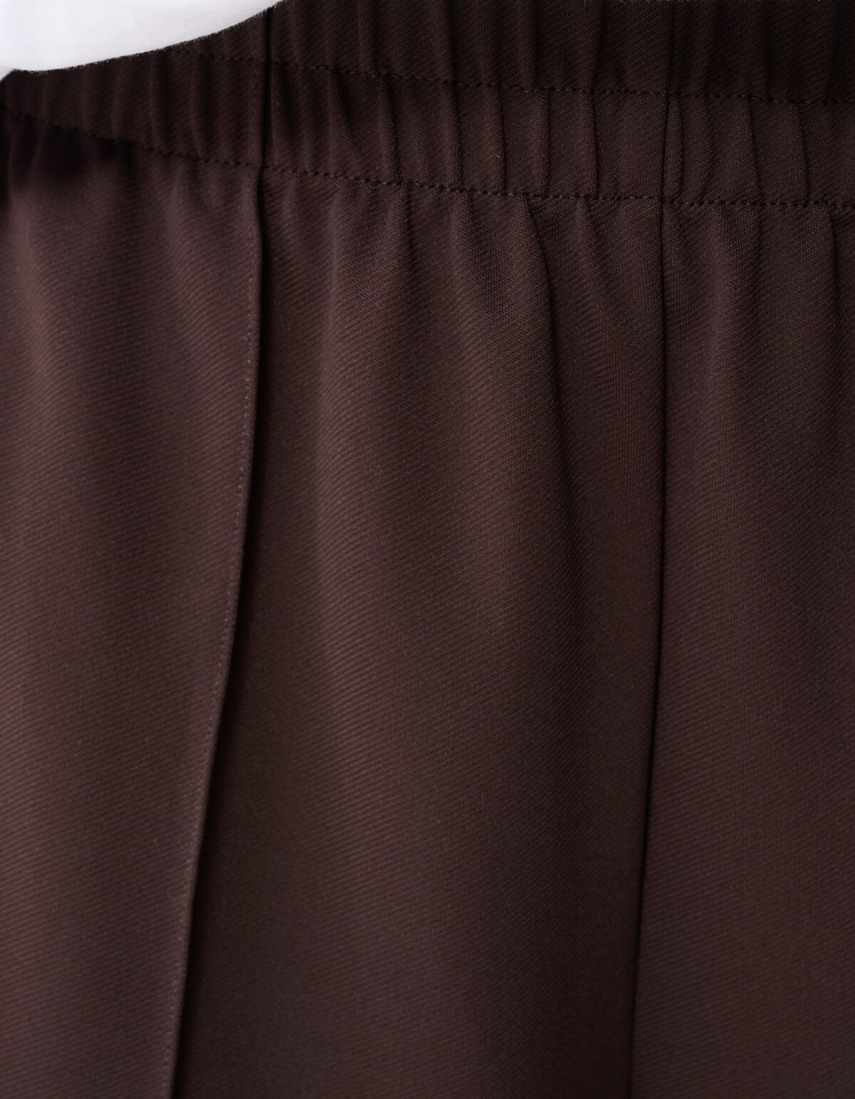 Basic Hose mit weitem Bein Dunkelbraun SHOEBY WOMEN