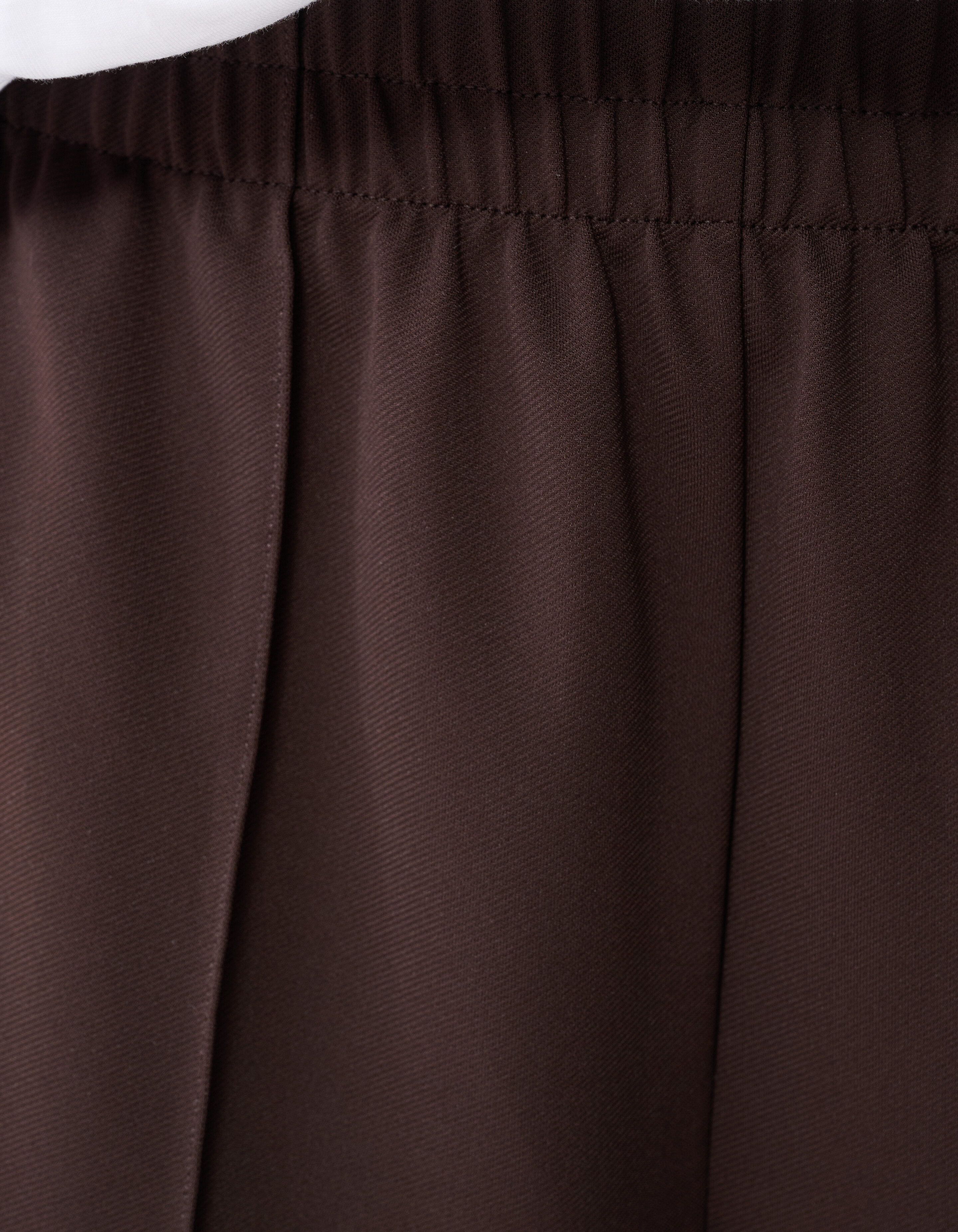 Basic Hose mit weitem Bein Dunkelbraun SHOEBY WOMEN