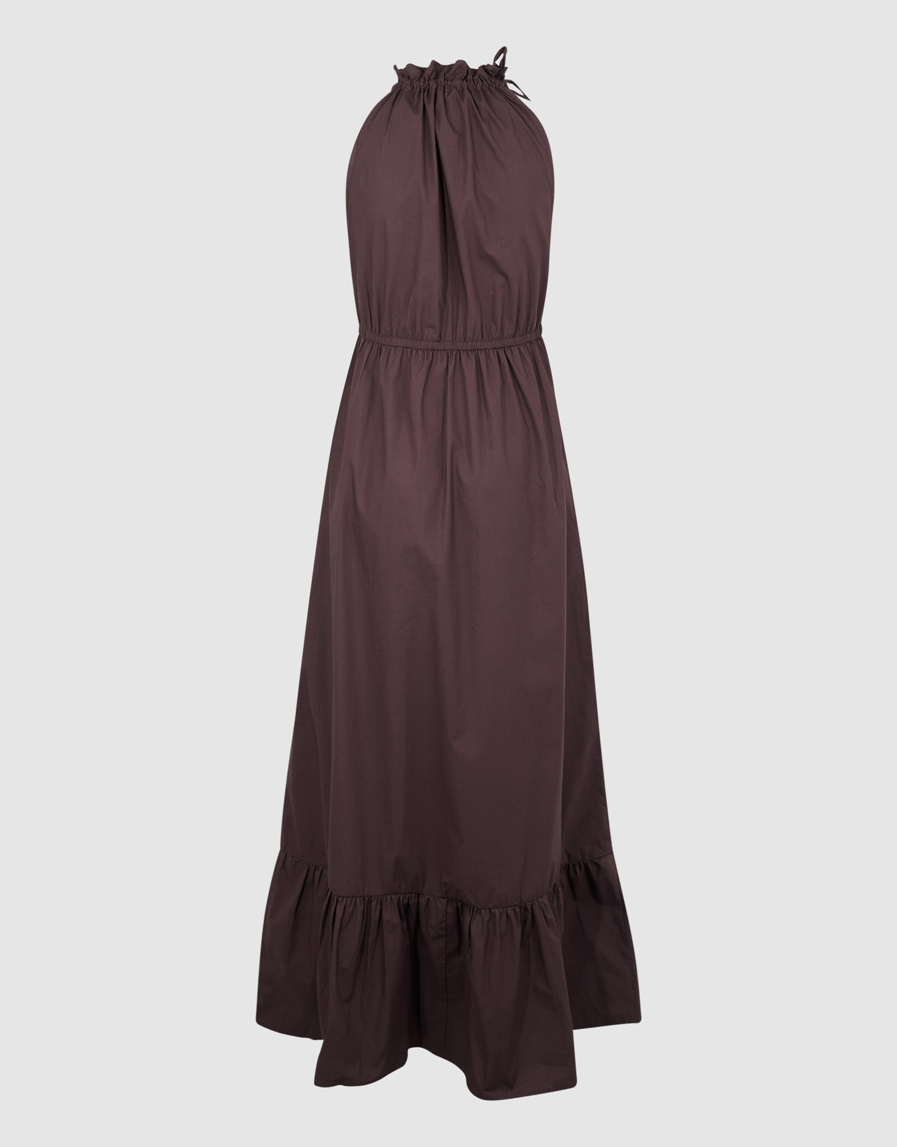 Tr&auml;ger Maxi Kleid Braun SHOEBY WOMEN