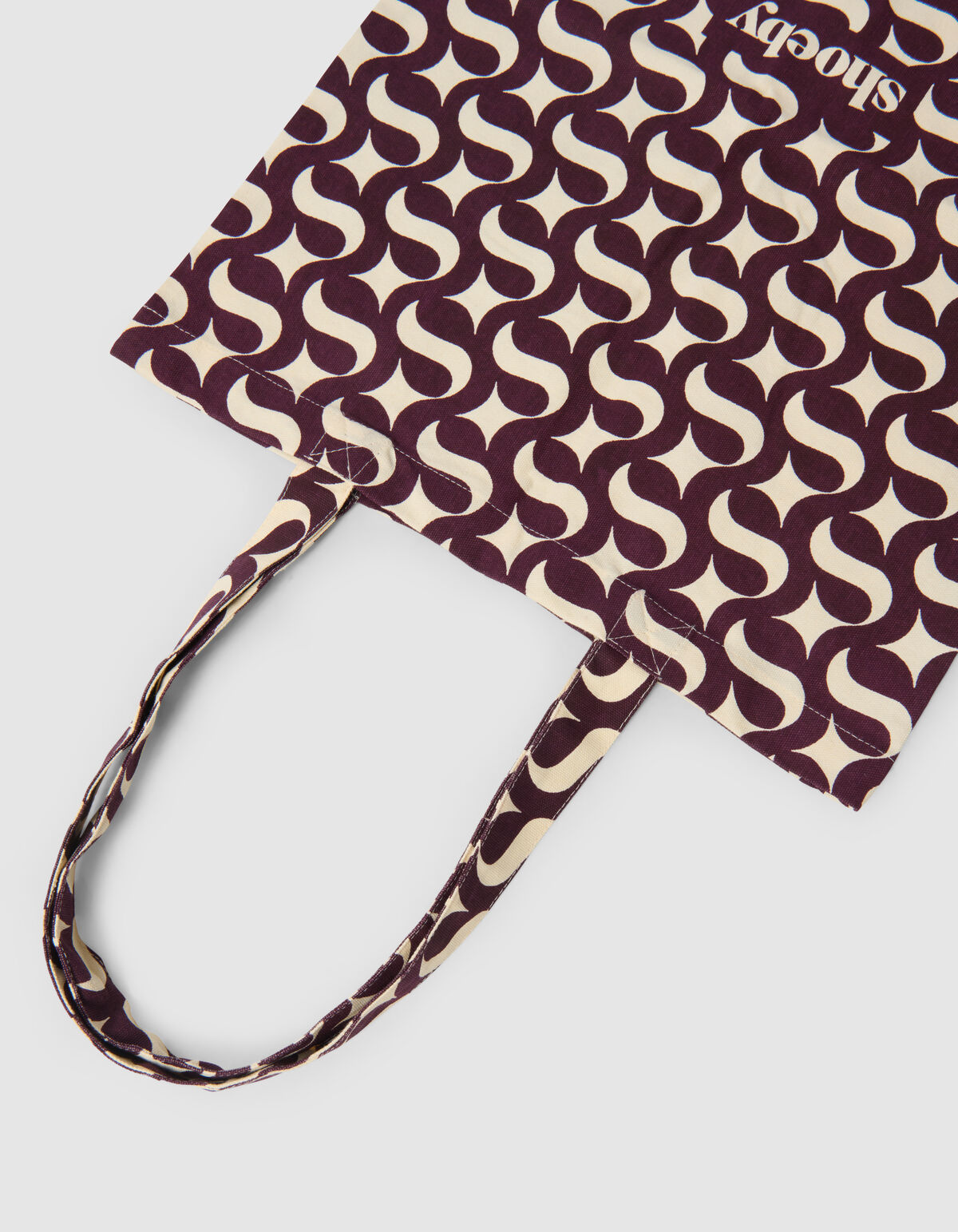 Shoeby Logo Shopper Off-White SHOEBY ACCESSOIRES