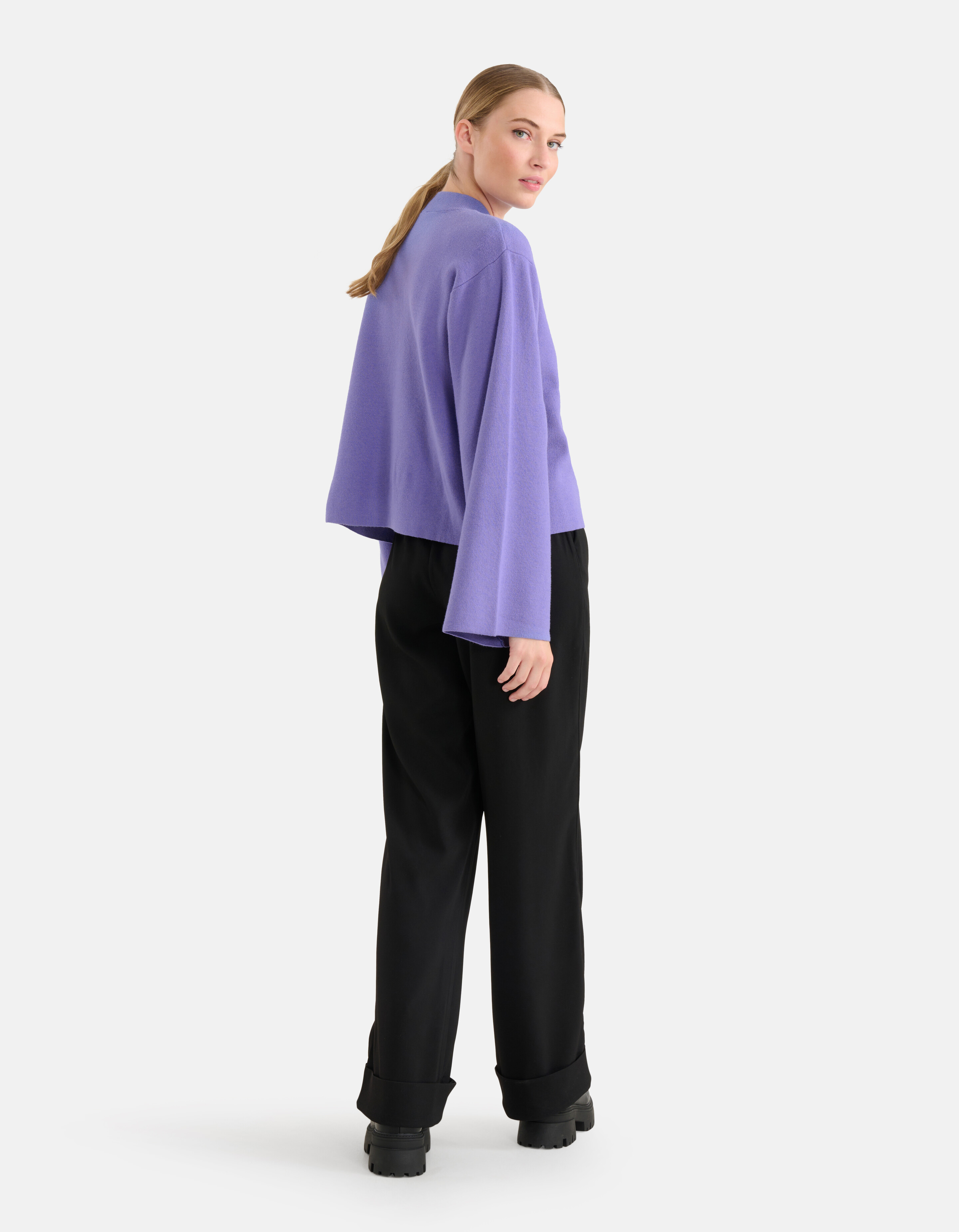 Artwork Pullover Lila von Mieke SHOEBY WOMEN