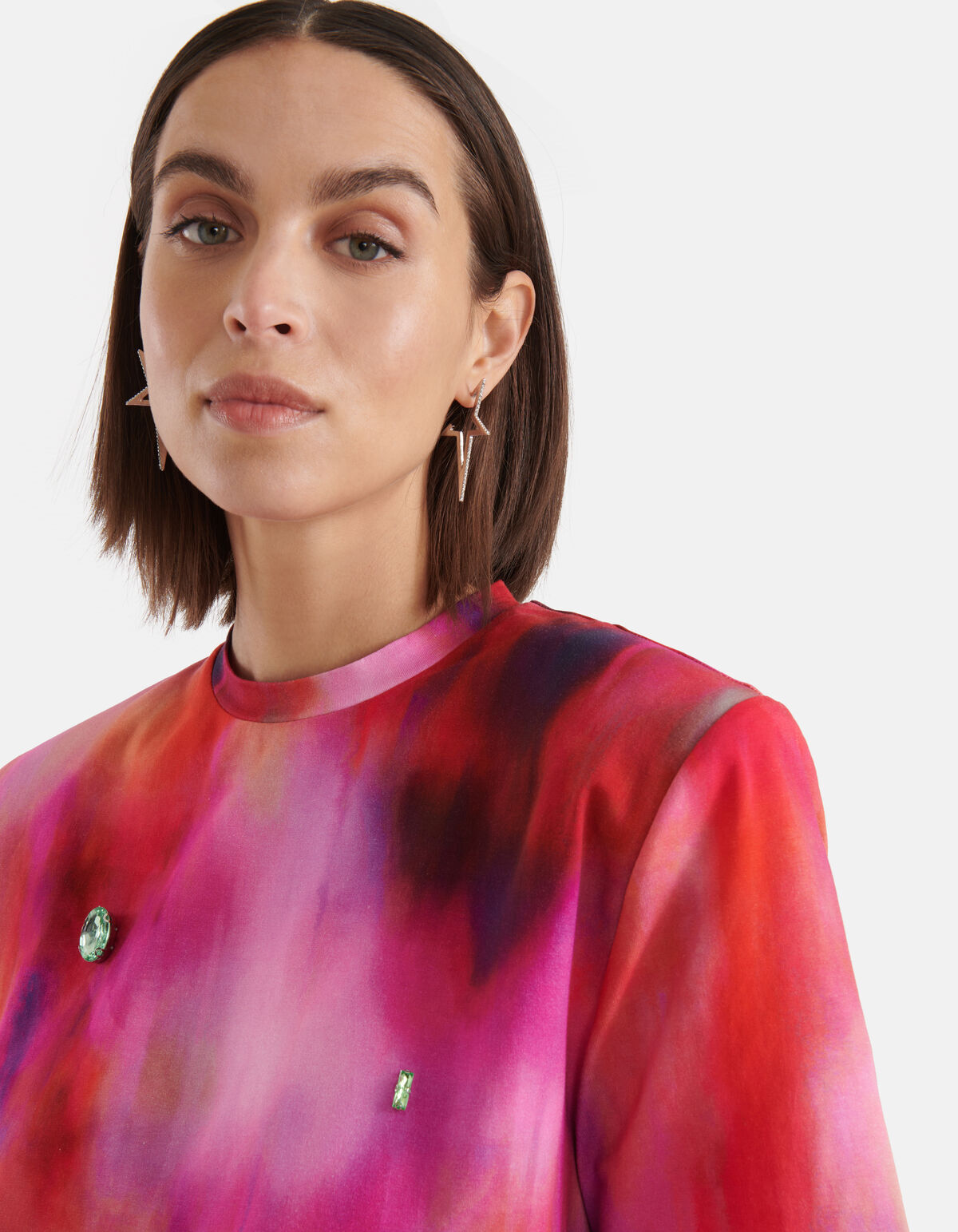 Stern-Ohrringe Silber SHOEBY ACCESSOIRES