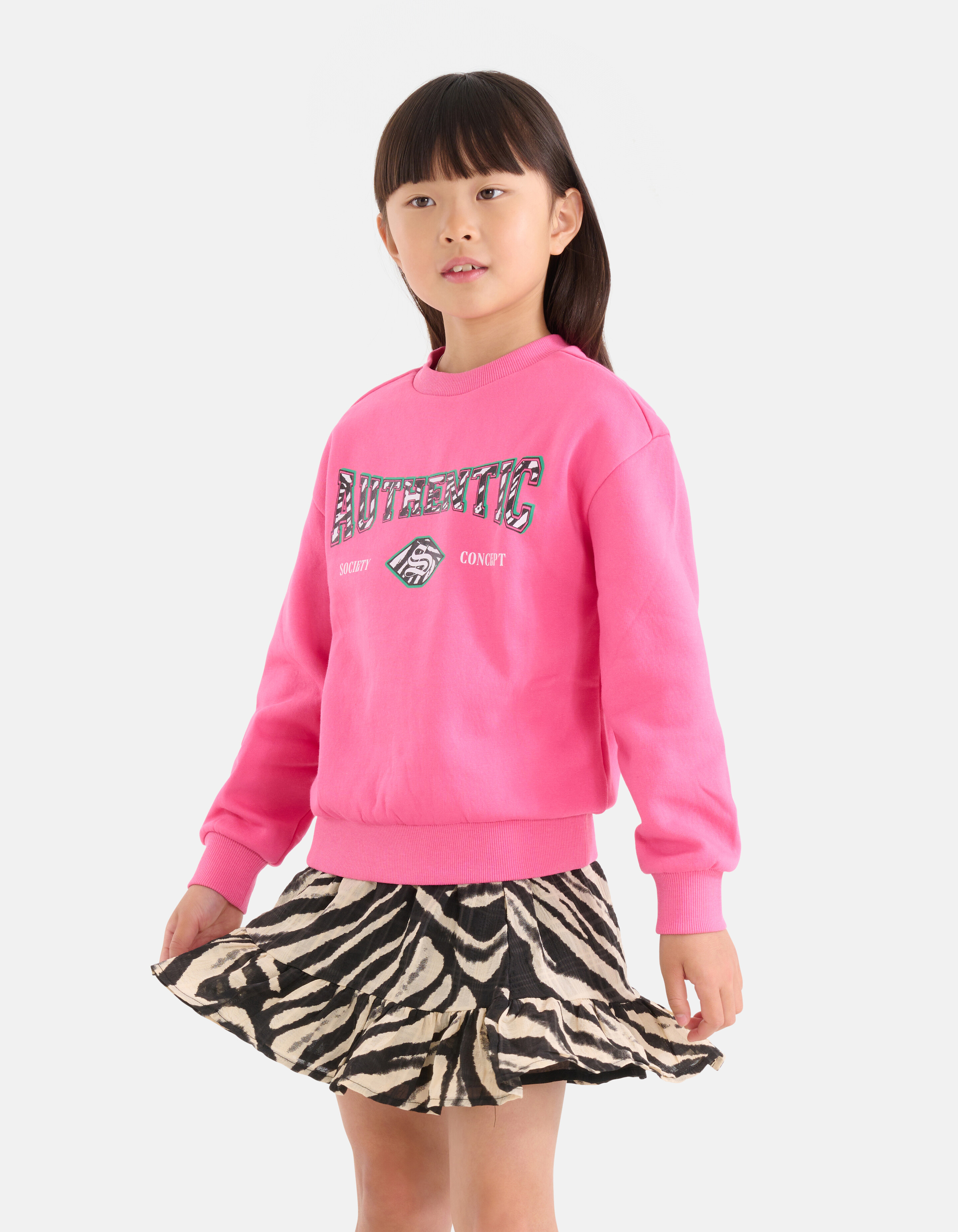 Artwork Pullover Rosa SHOEBY GIRLS