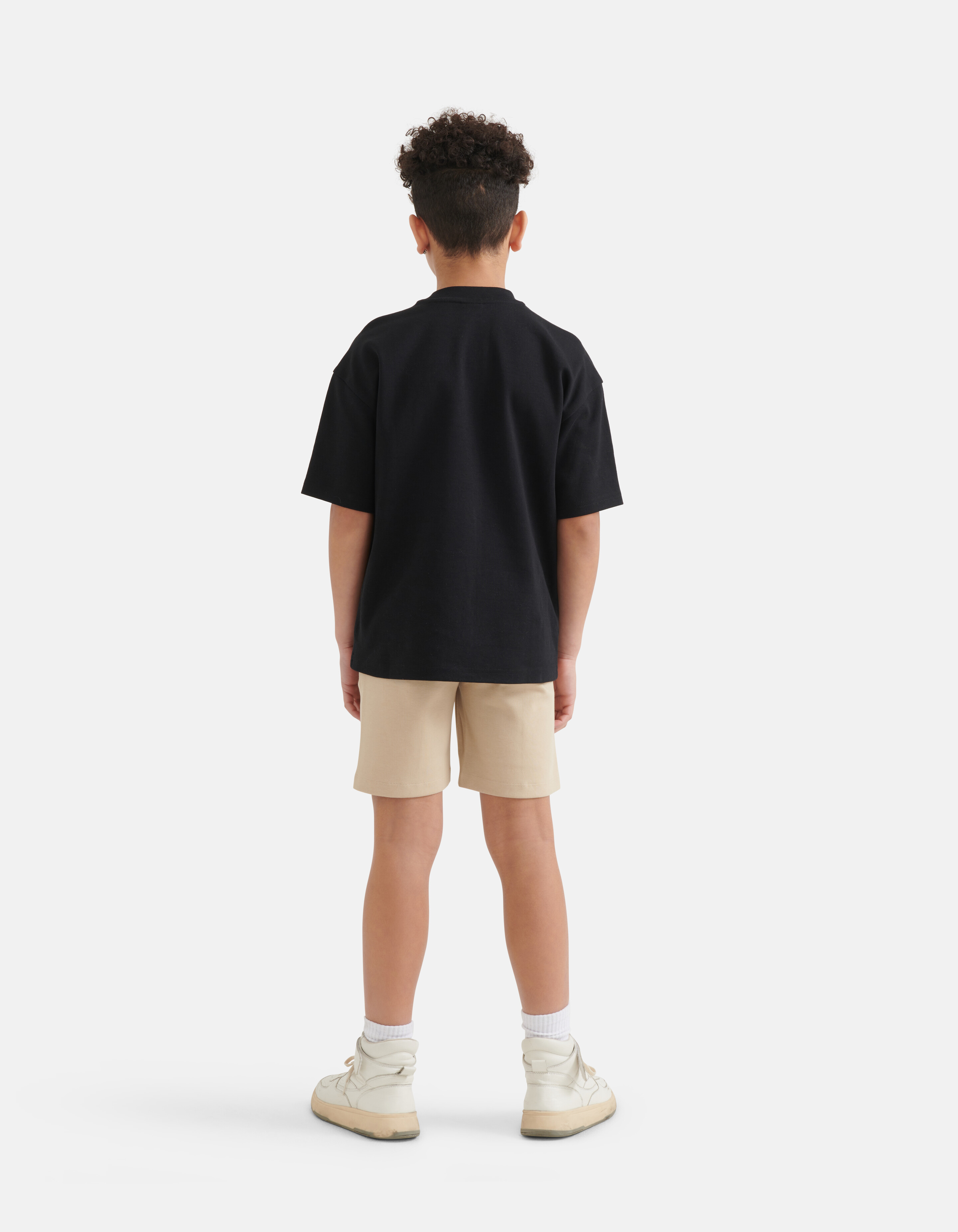 Oversized T-Shirt Schwarz JILL&MITCH