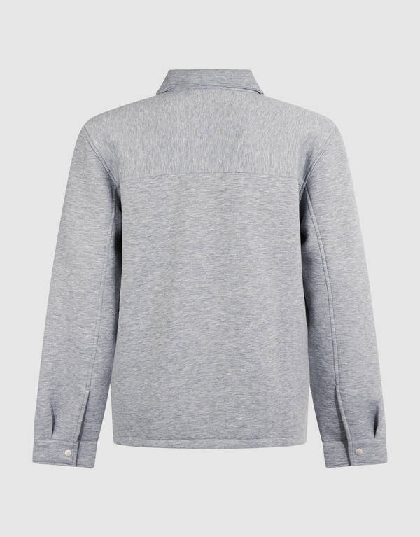 Scuba-Overshirt Hellgrau SHOEBY MEN
