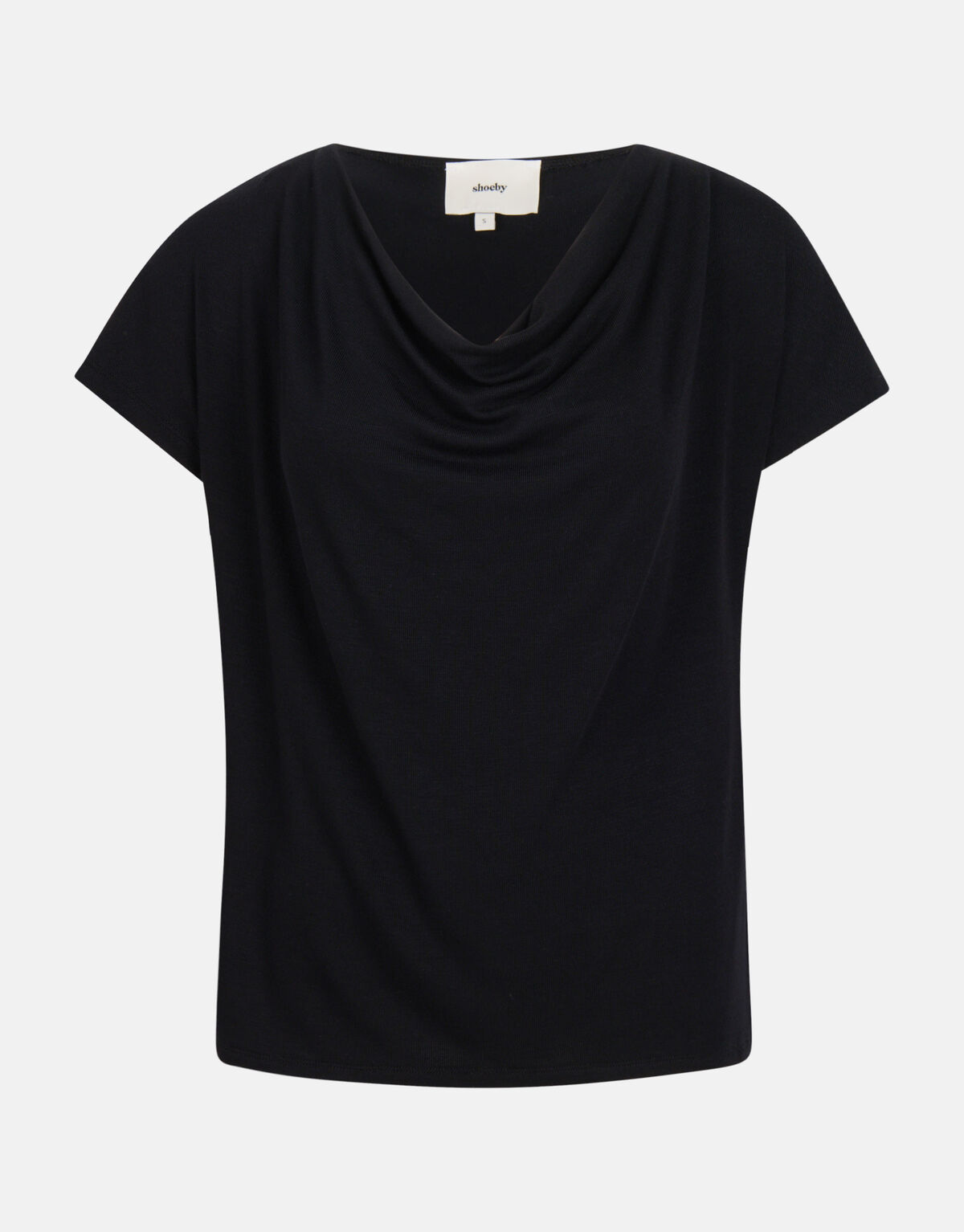 Drapiertes Top Schwarz SHOEBY WOMEN