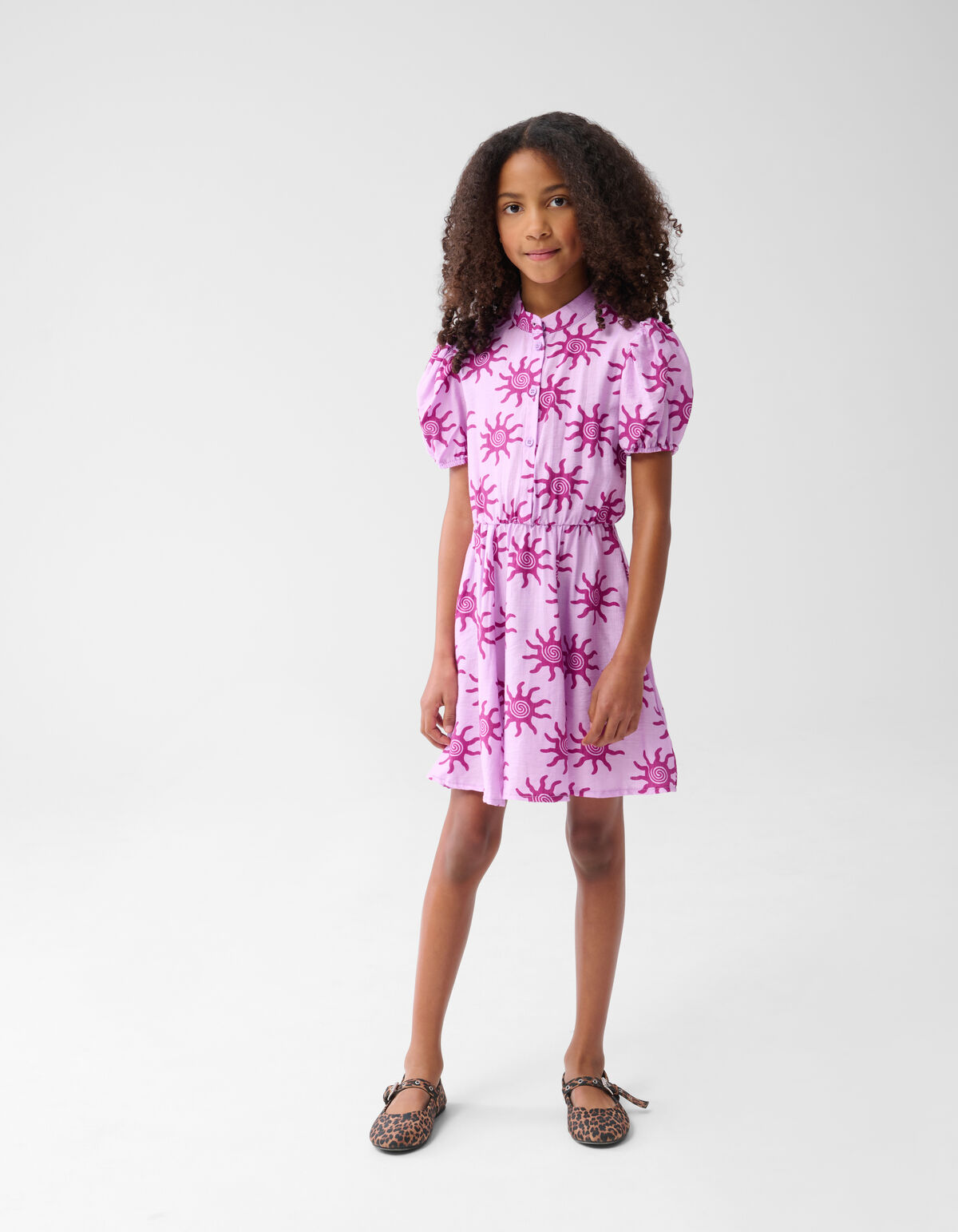 Bedrucktes Kleid hellrosa SHOEBY GIRLS