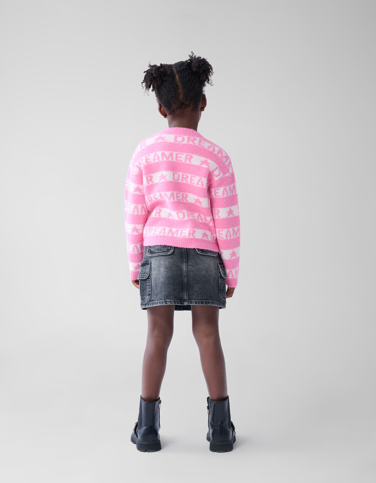 Bedruckter Pullover Rosa SHOEBY GIRLS