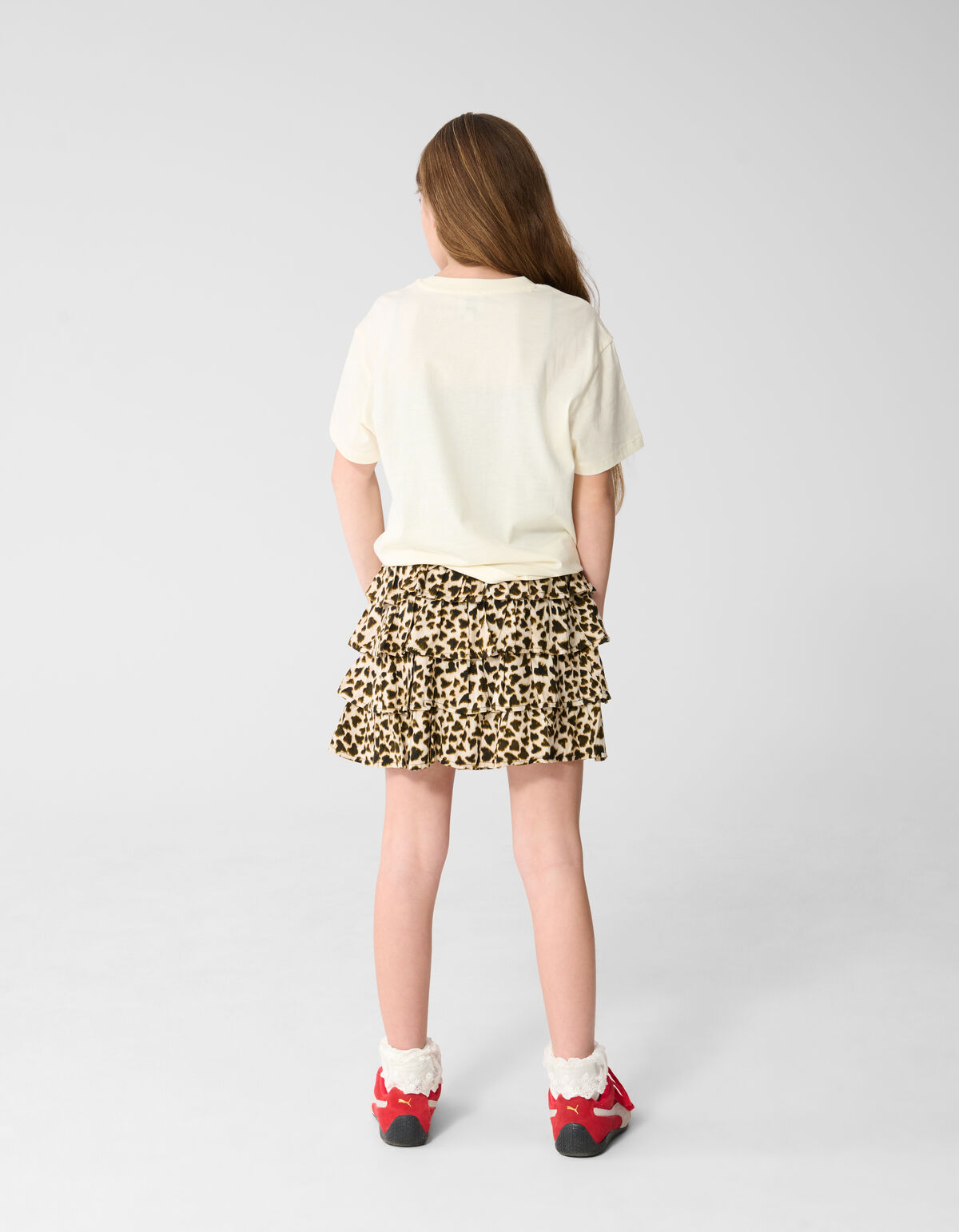 Radiate Artwork T-Shirt Wei&szlig; SHOEBY GIRLS