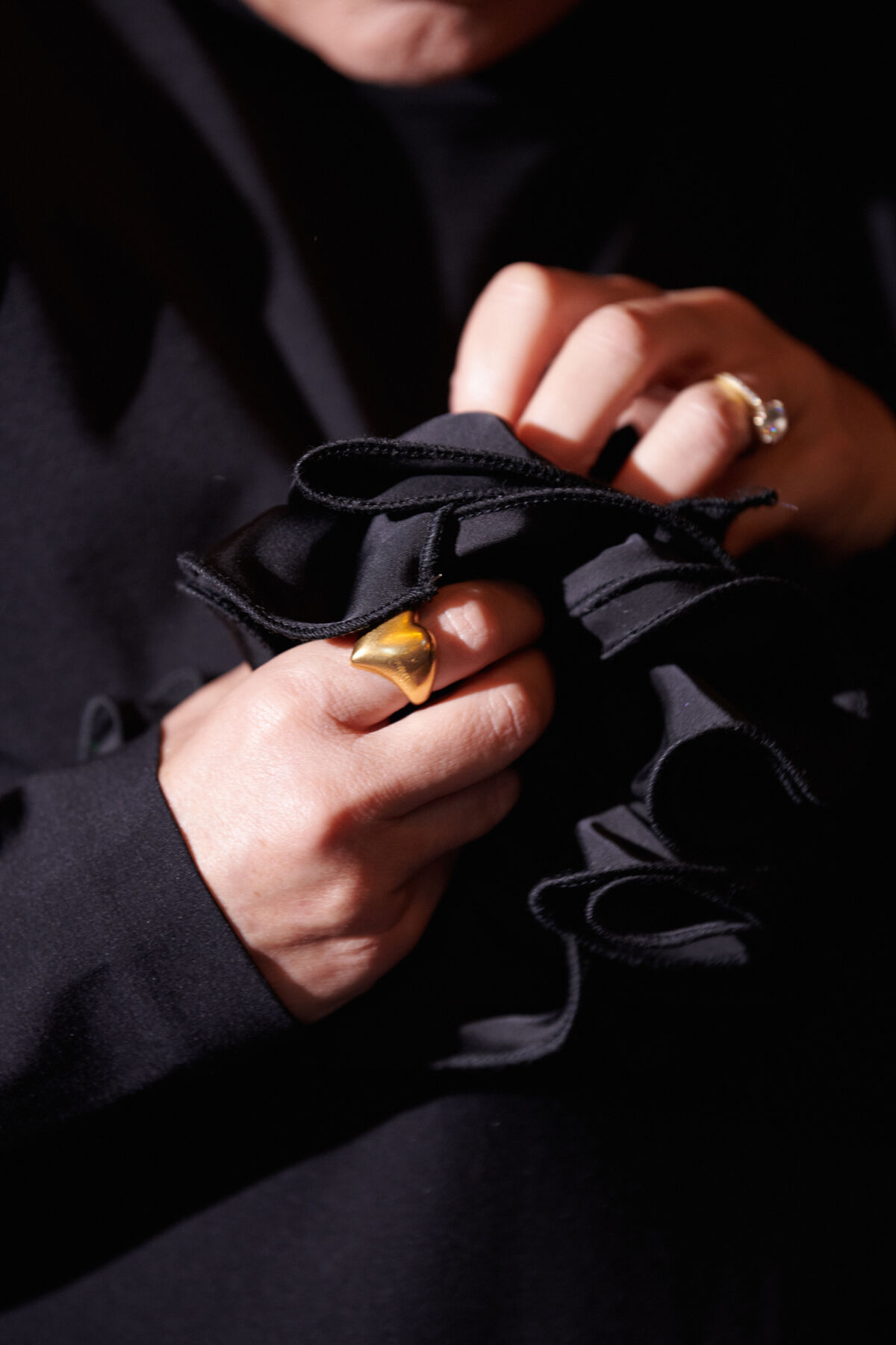 Blumenbrosche Schwarz By Lonneke SHOEBY ACCESSOIRES