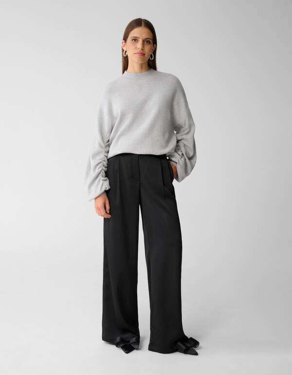 Oversized Pullover Grau Von Mieke SHOEBY WOMEN