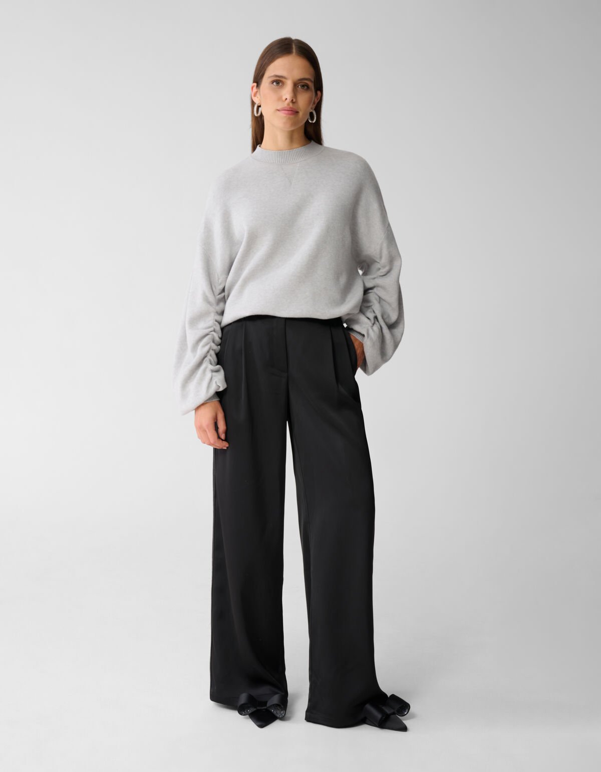 Weicher Strickpullover Grau von Mieke SHOEBY WOMEN