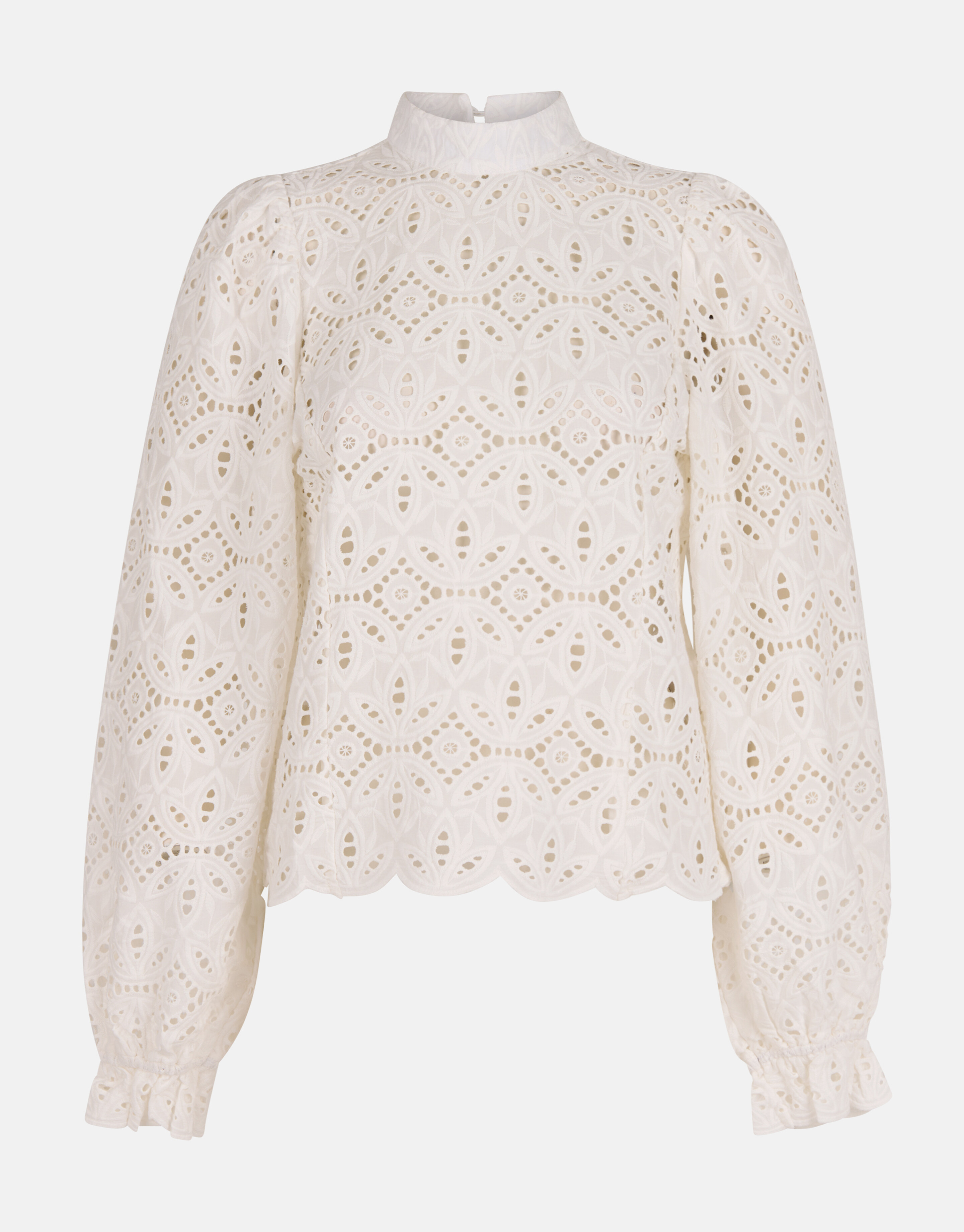 Besticktes Top Off White SHOEBY WOMEN