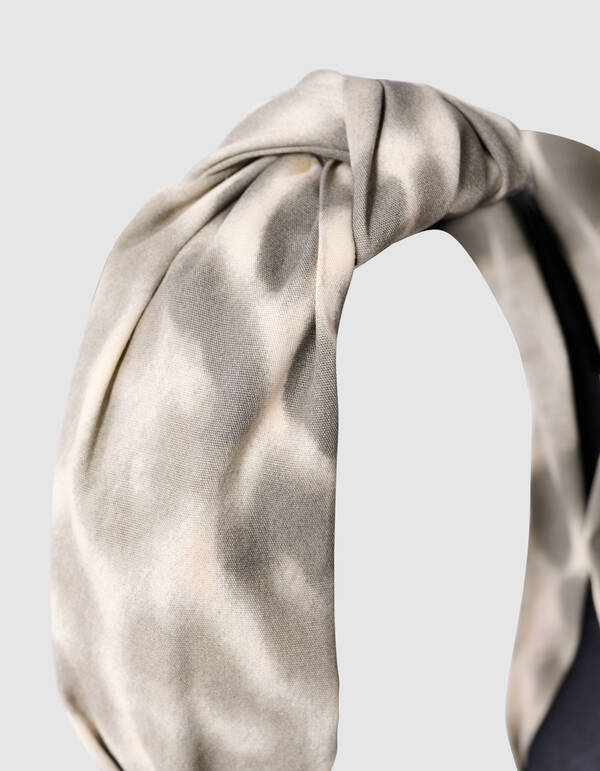 Leopard Knot Haarband Hellbraun SHOEBY ACCESSOIRES