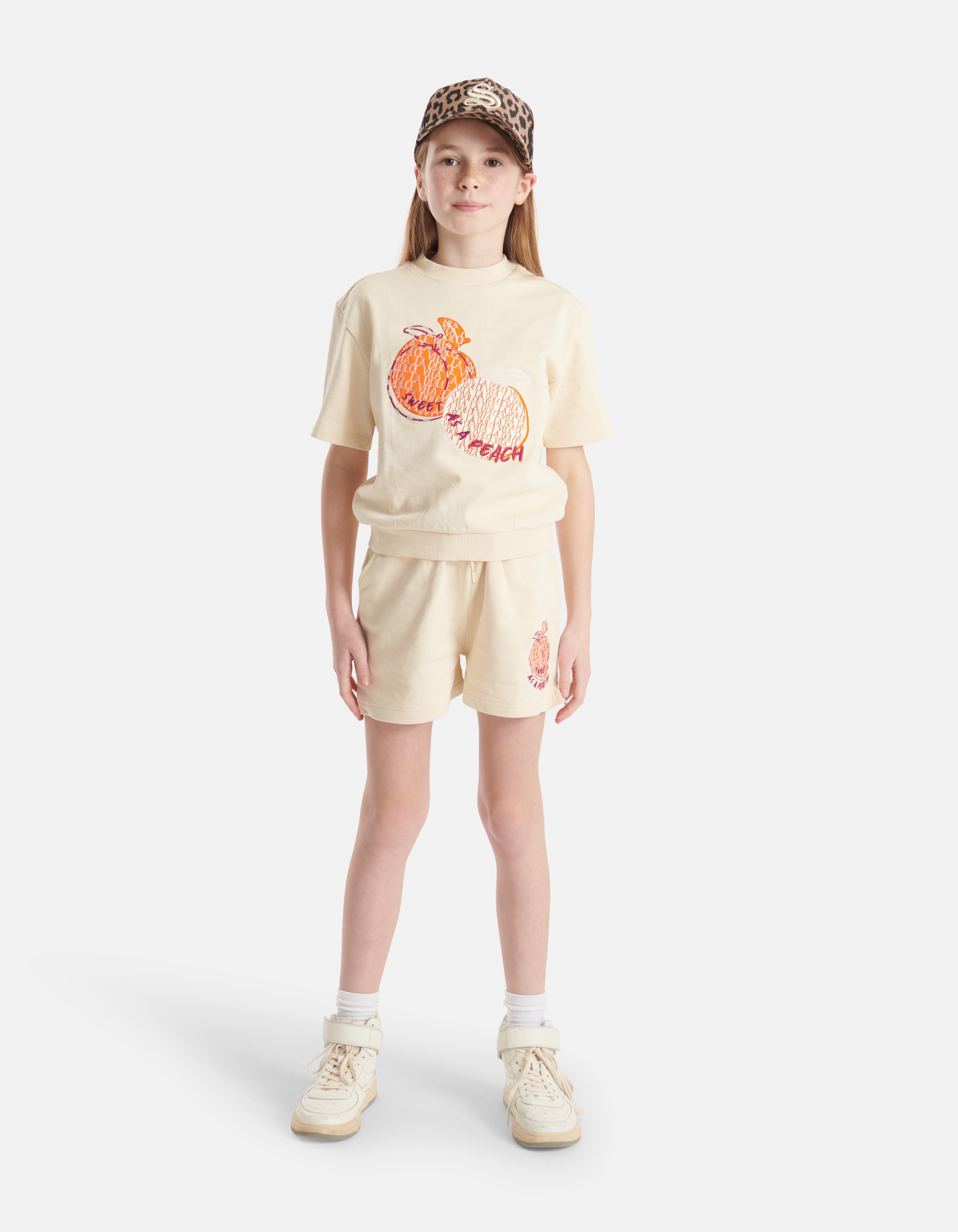 Sweat Short Offwhite SHOEBY GIRLS