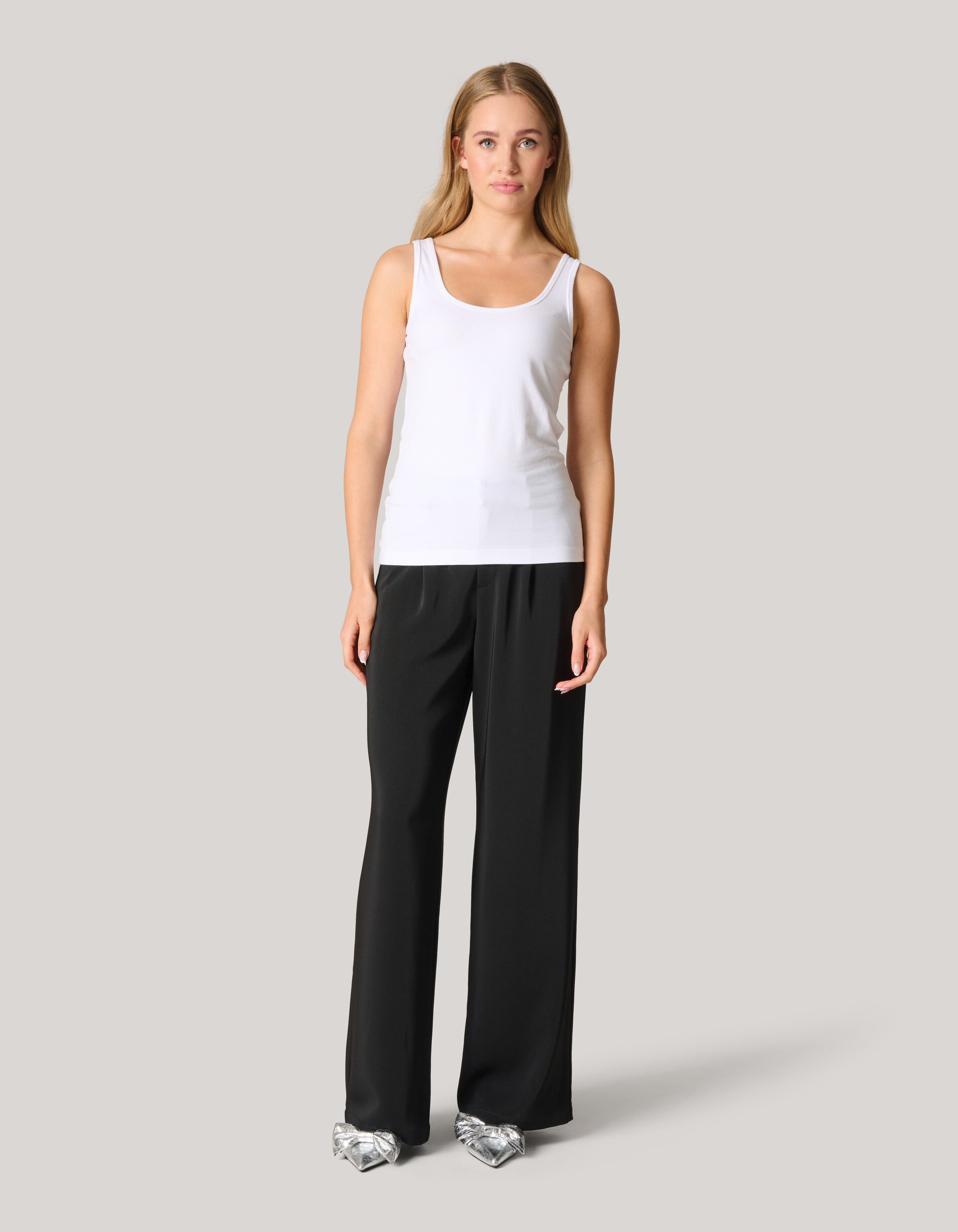 Basic Top Weiß Eksept