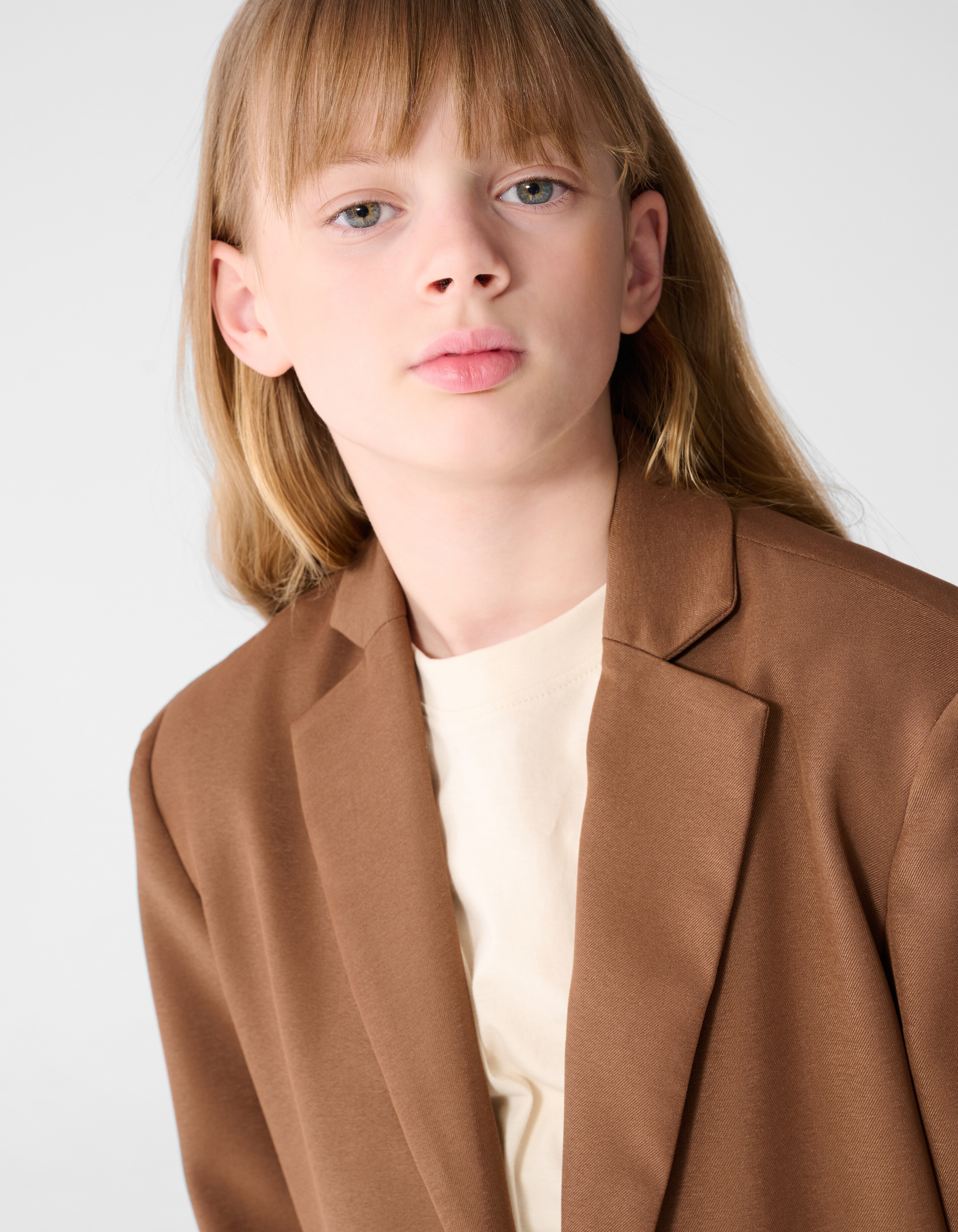 Offener R&uuml;cken Blazer Braun SHOEBY GIRLS