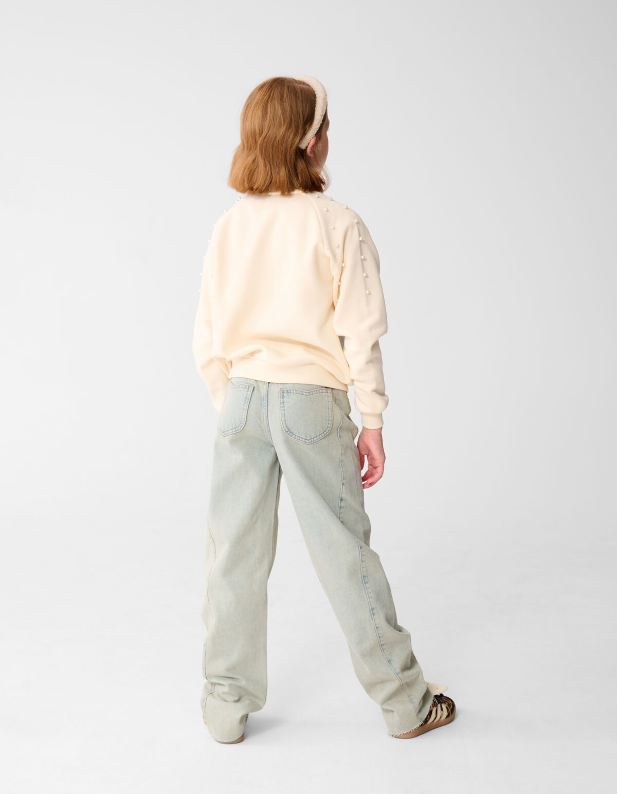 Jeans im Ballon-Fit Hellblau SHOEBY GIRLS