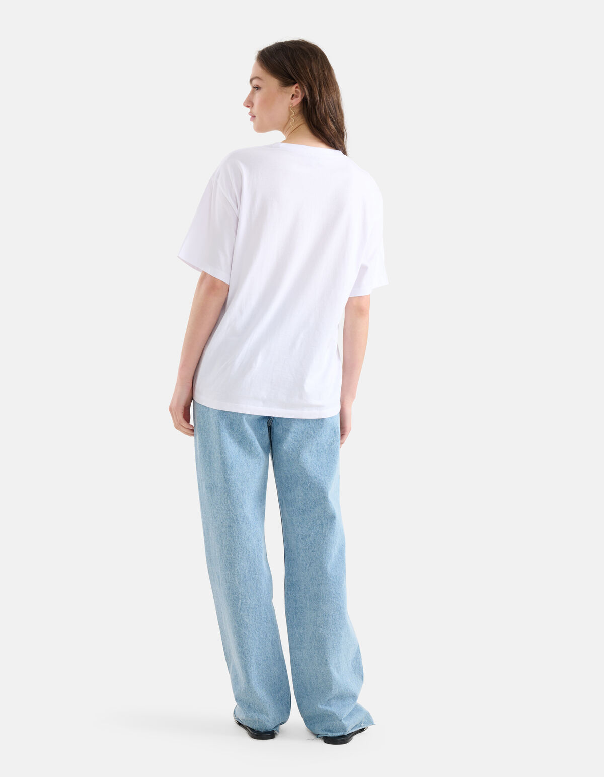 Grafik-T-Shirt Weiß SHOEBY WOMEN