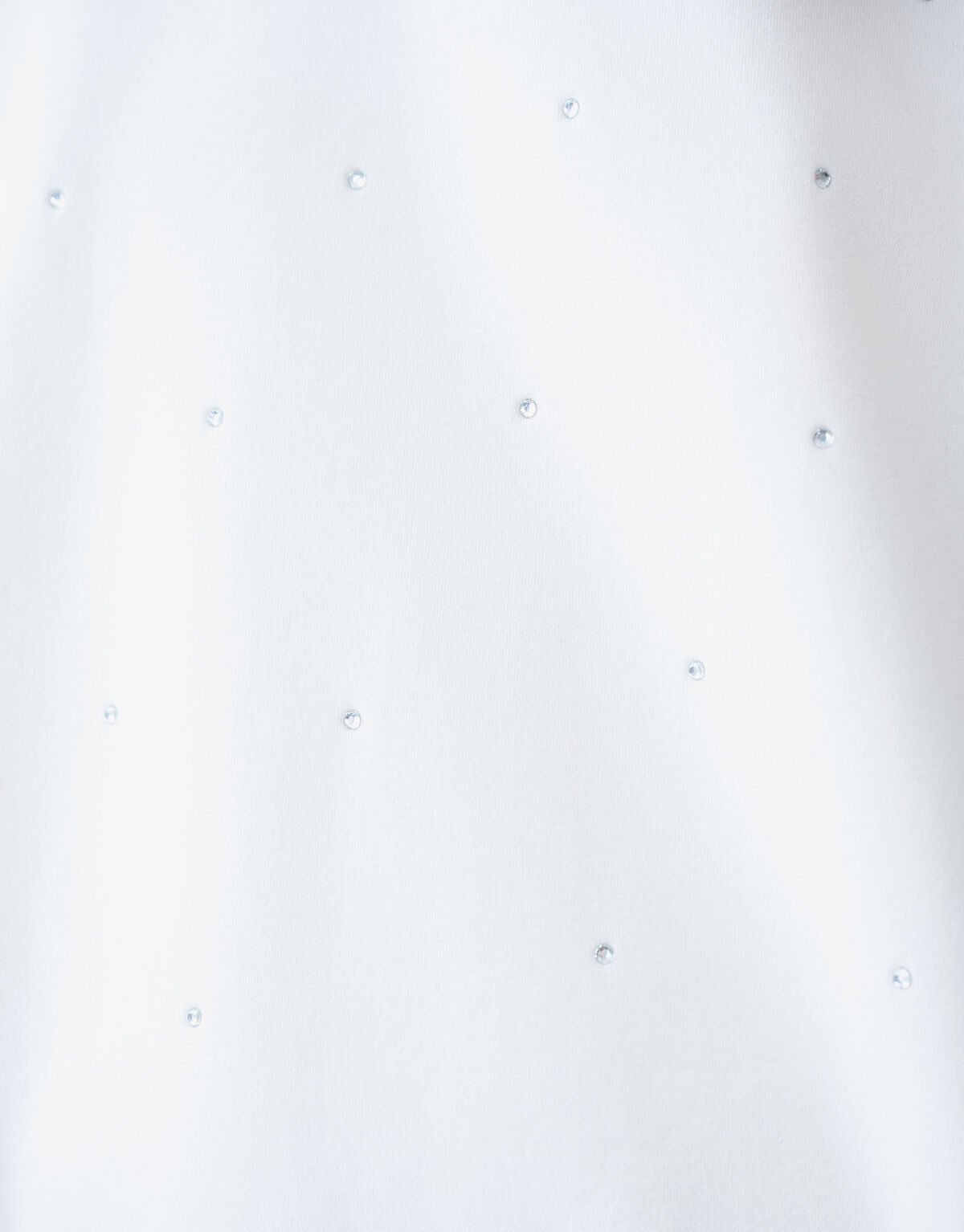 Allover-Strass-Pullover Off White SHOEBY WOMEN