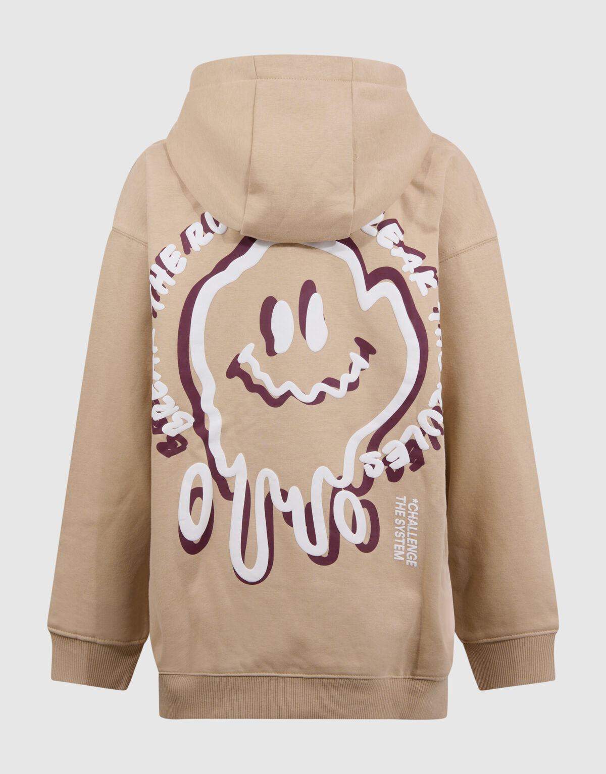 Breaker Artwork Hoodie Beige SHOEBY BOYS