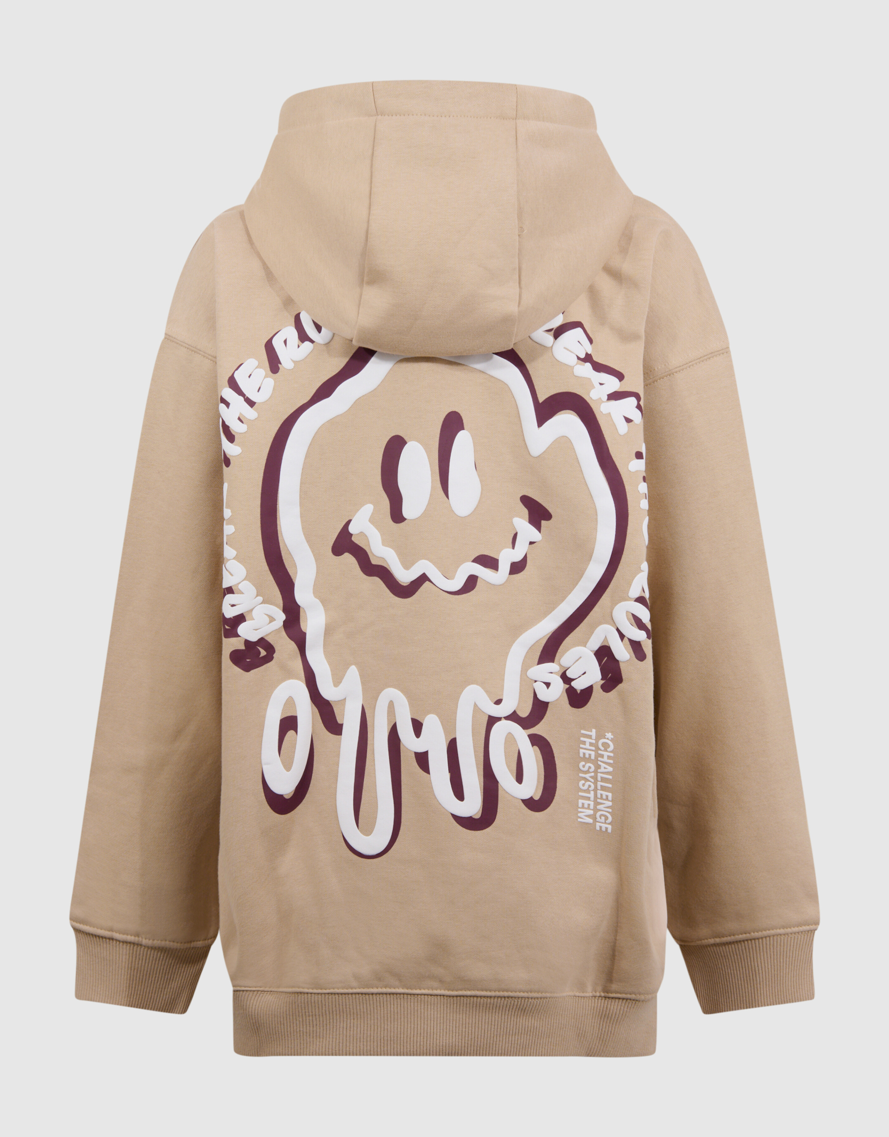 Breaker Artwork Hoodie Beige SHOEBY BOYS