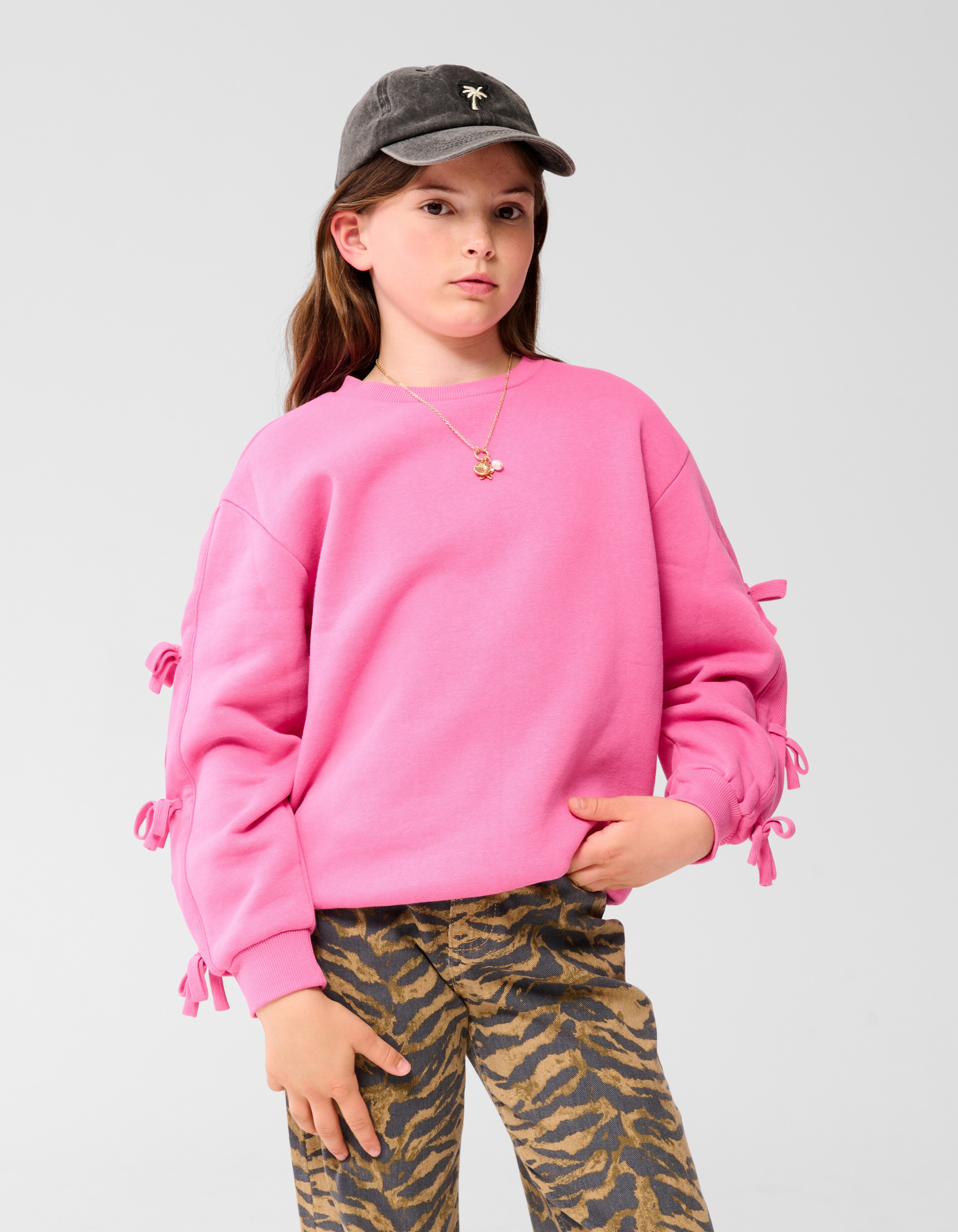 Übergroßer Strickpullover Rosa SHOEBY GIRLS