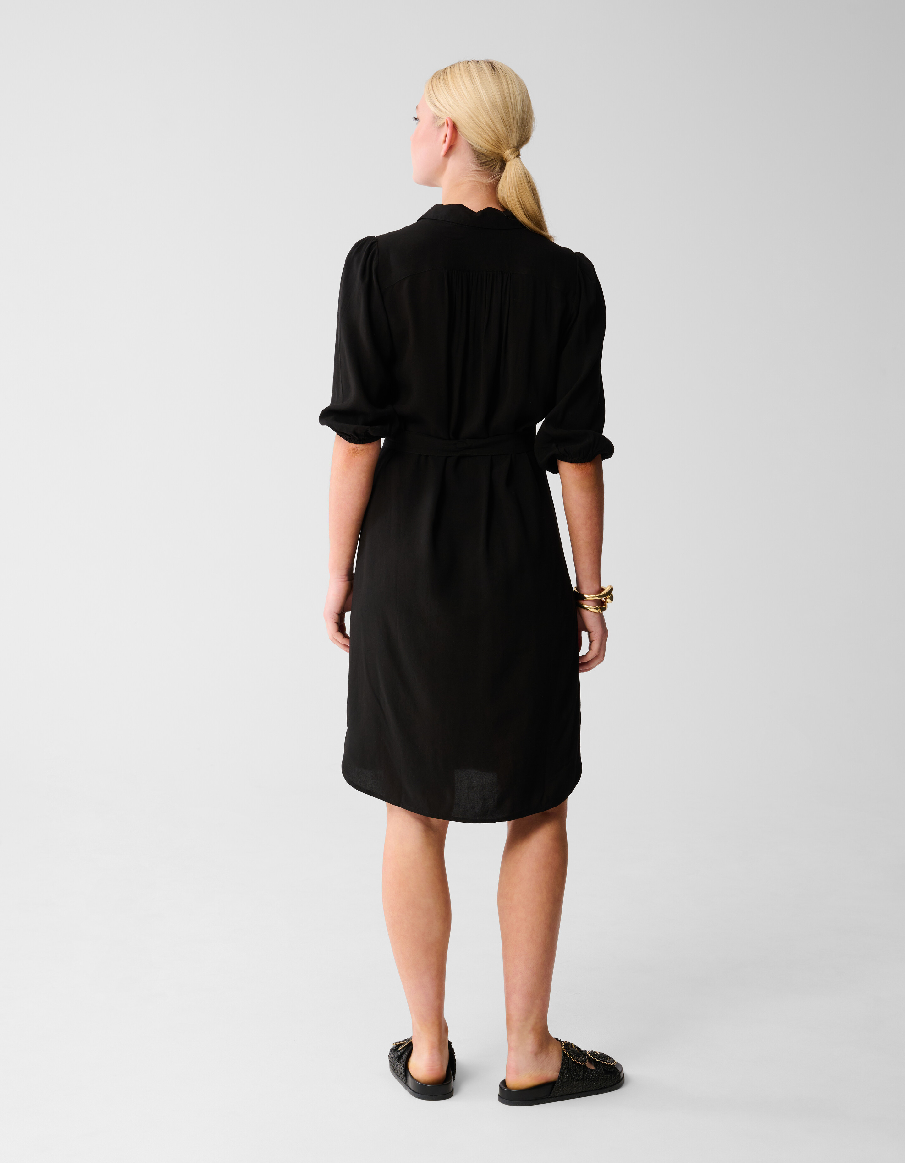 Midikleid Schwarz SHOEBY WOMEN