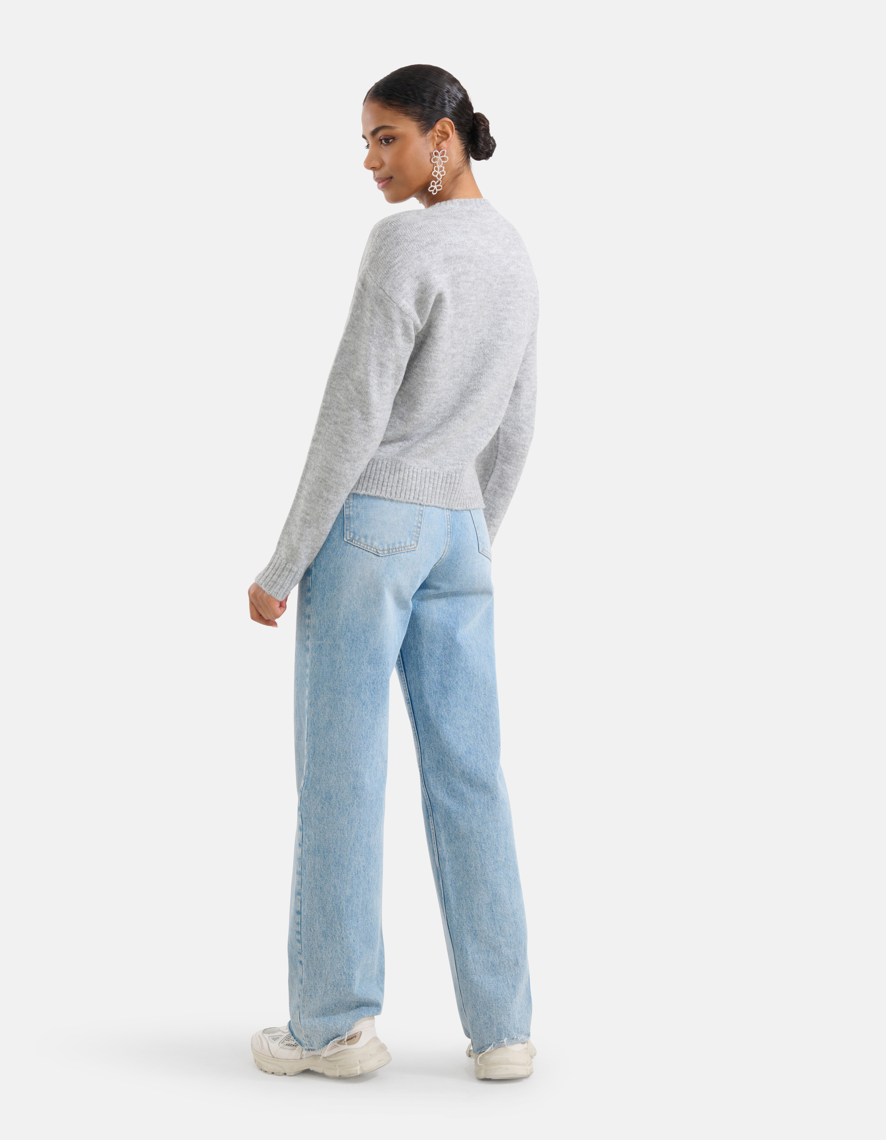 Strickpullover hellgrau SHOEBY WOMEN