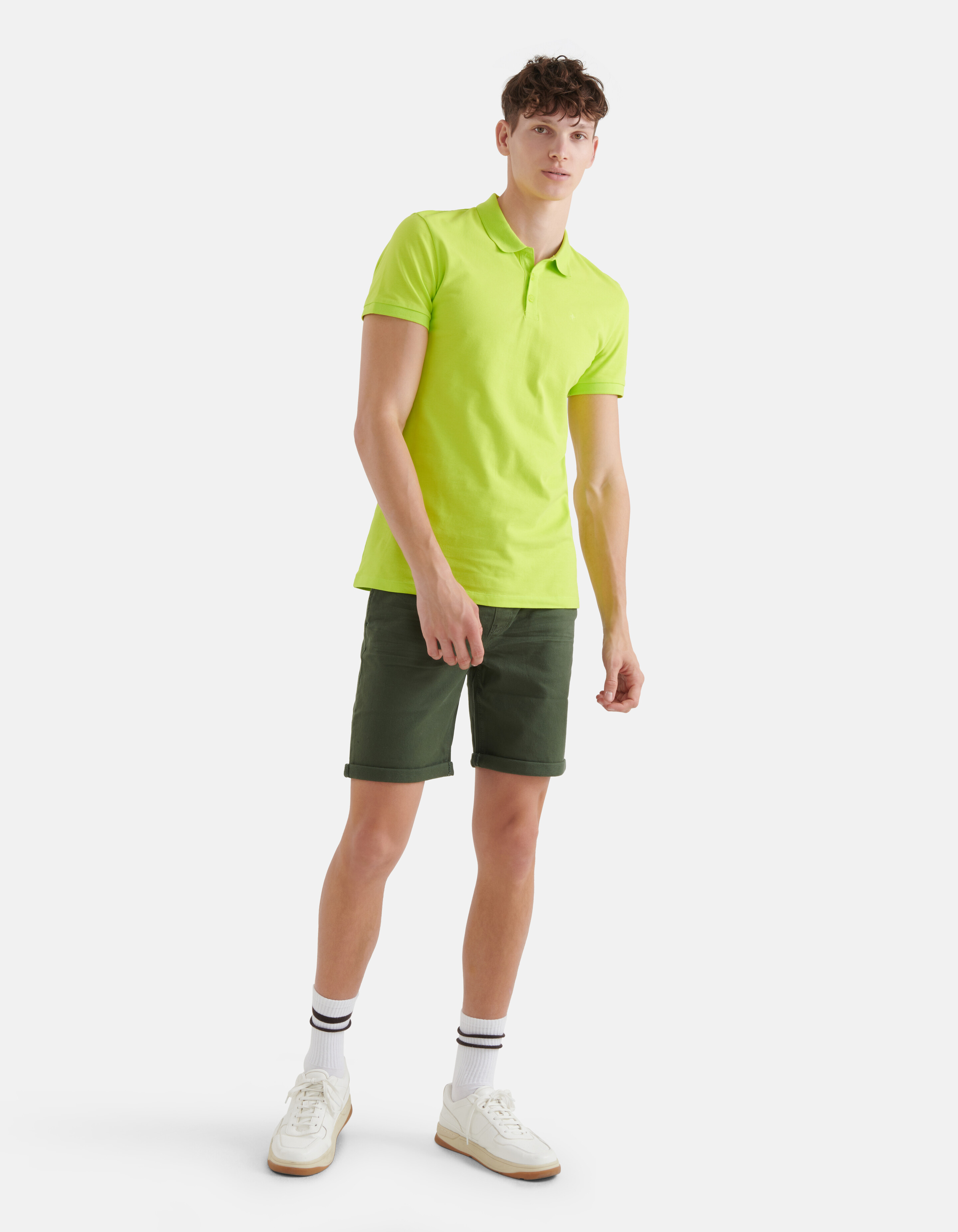 Basic Polo Hellgrün SHOEBY MEN